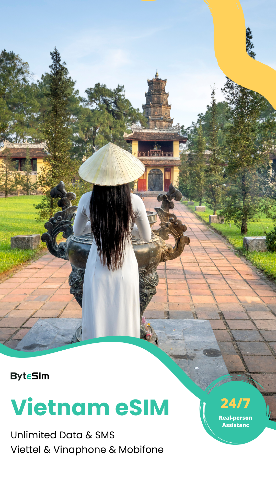 ByteSim Facebook ad