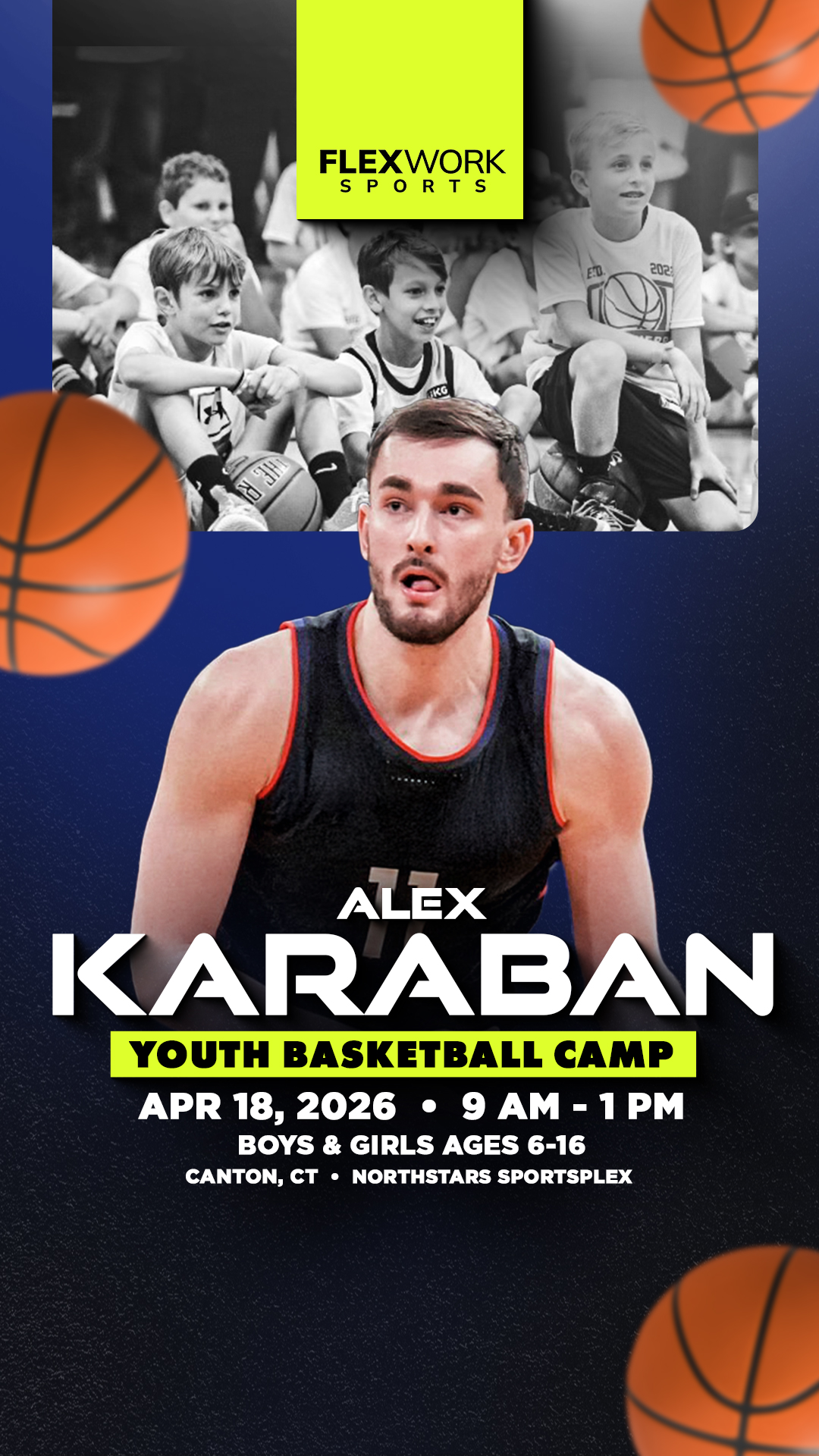 FlexWork Sports Management Facebook ad