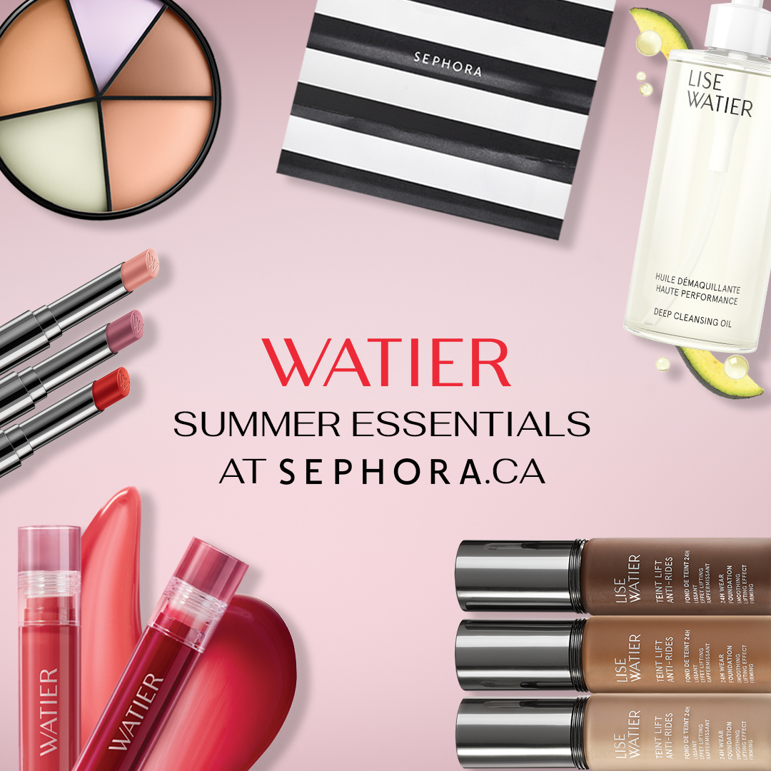Watier Cosmétiques Facebook ad from Jun 11, 2026