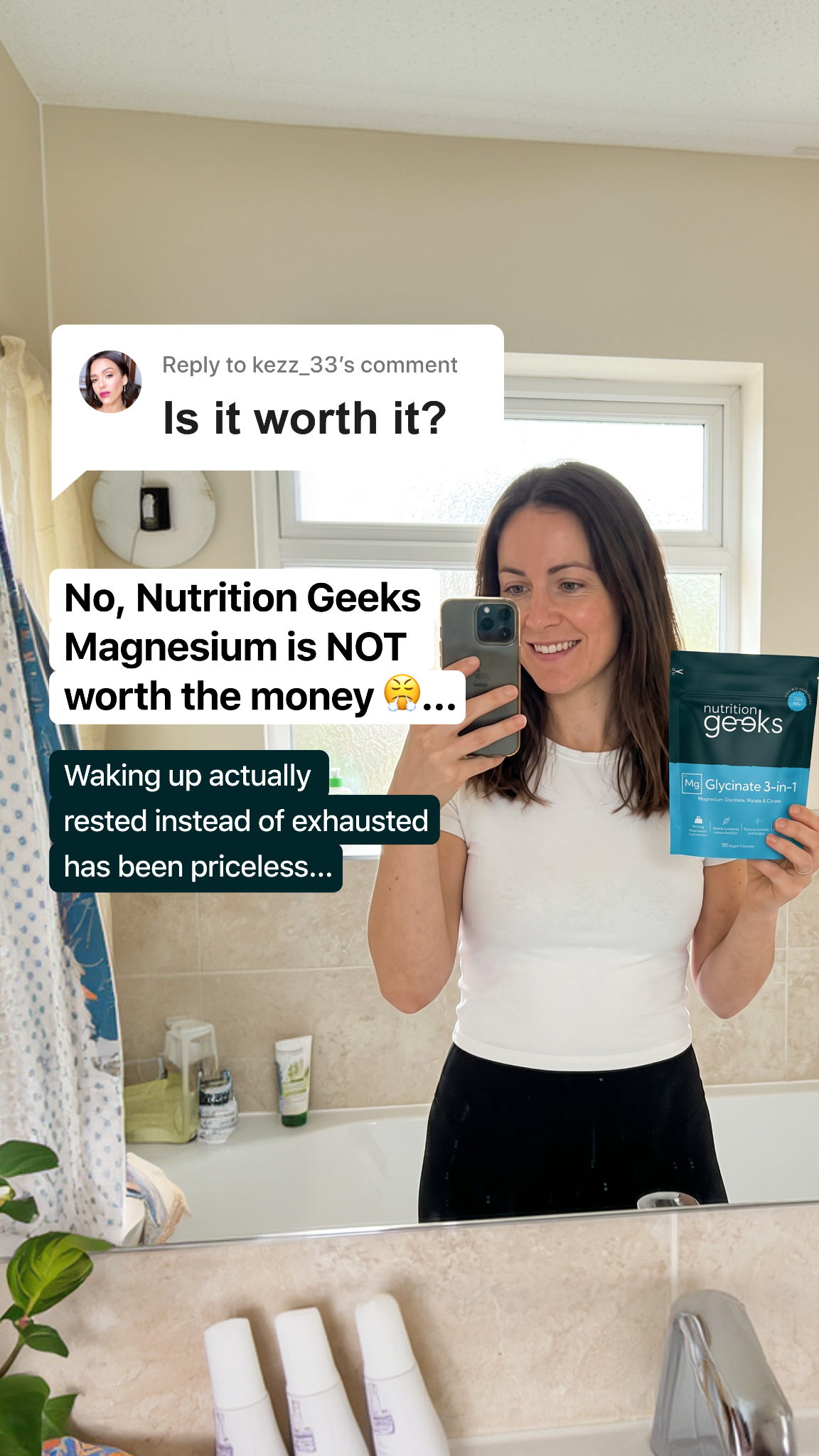 Nutrition Geeks Facebook ad