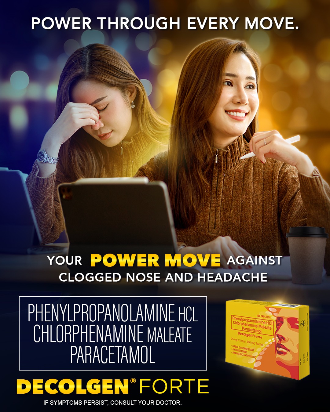 Decolgen Facebook ad: DECOLGEN: Your POWER Move
