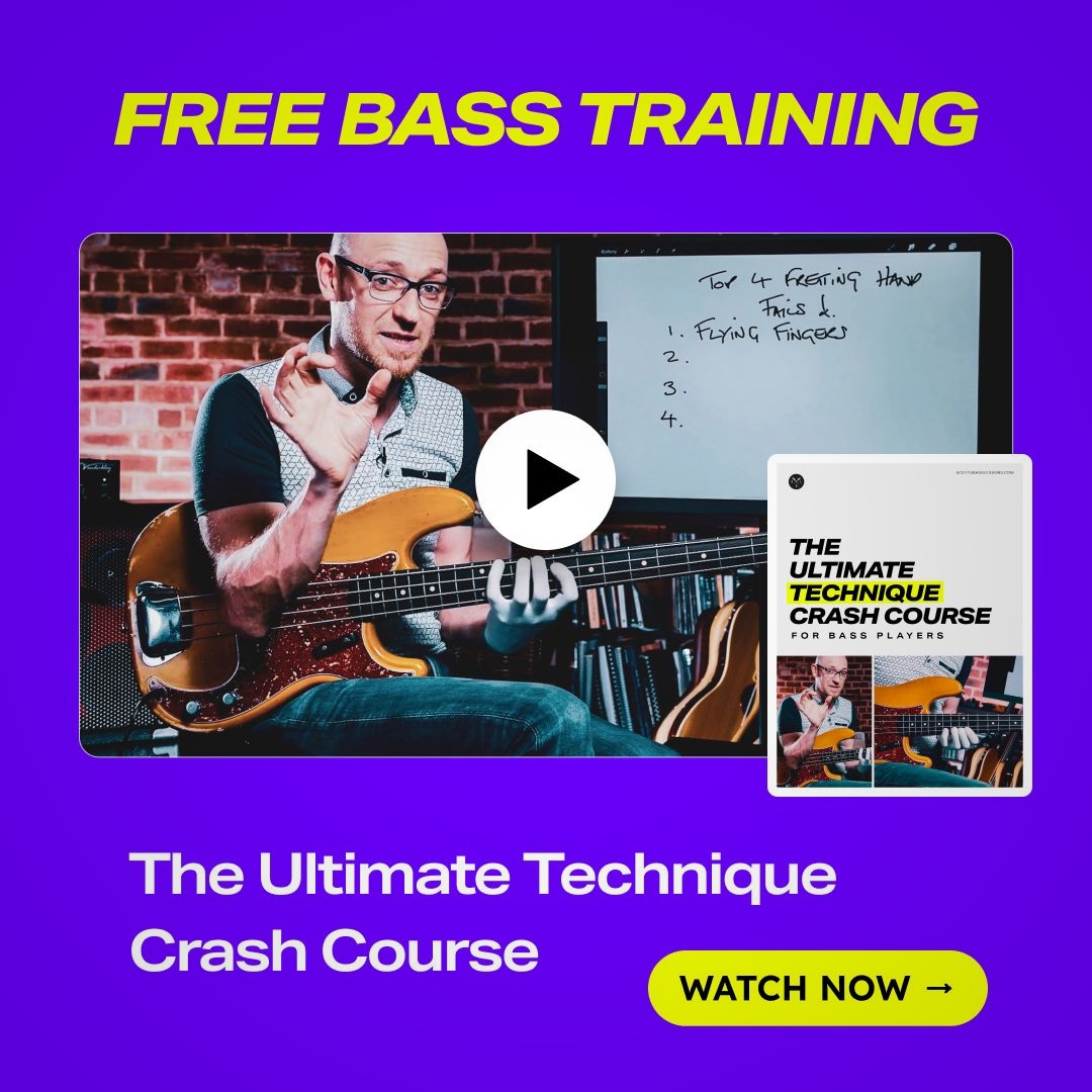 ScottsBassLessons.com Facebook ad