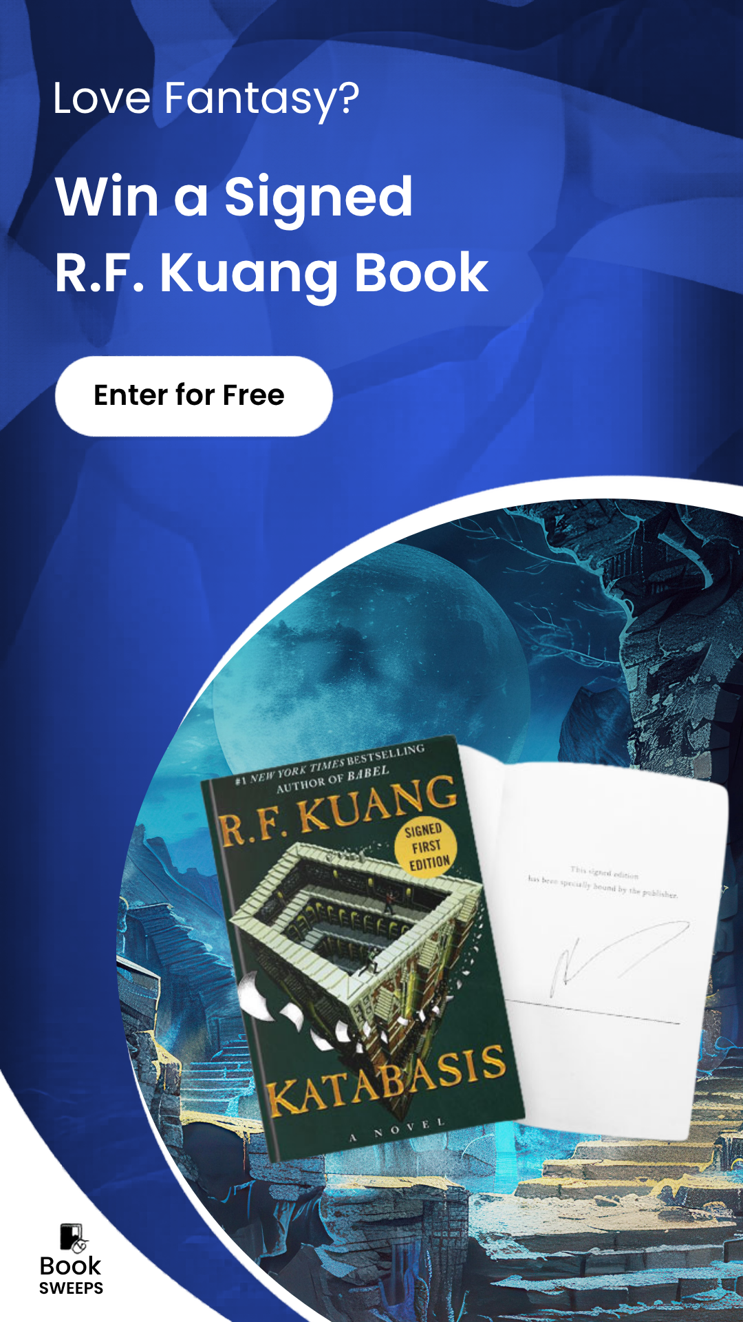 BookSweeps Facebook ad
