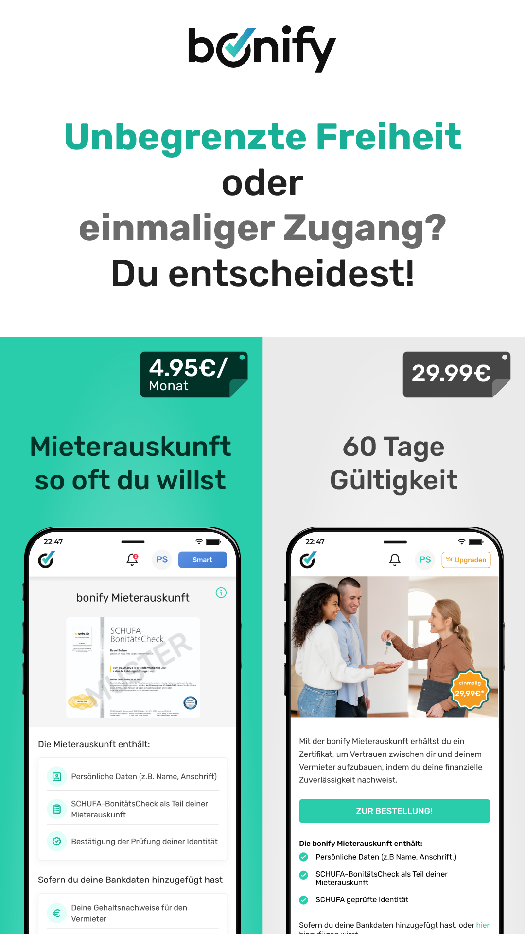 bonify Facebook ad