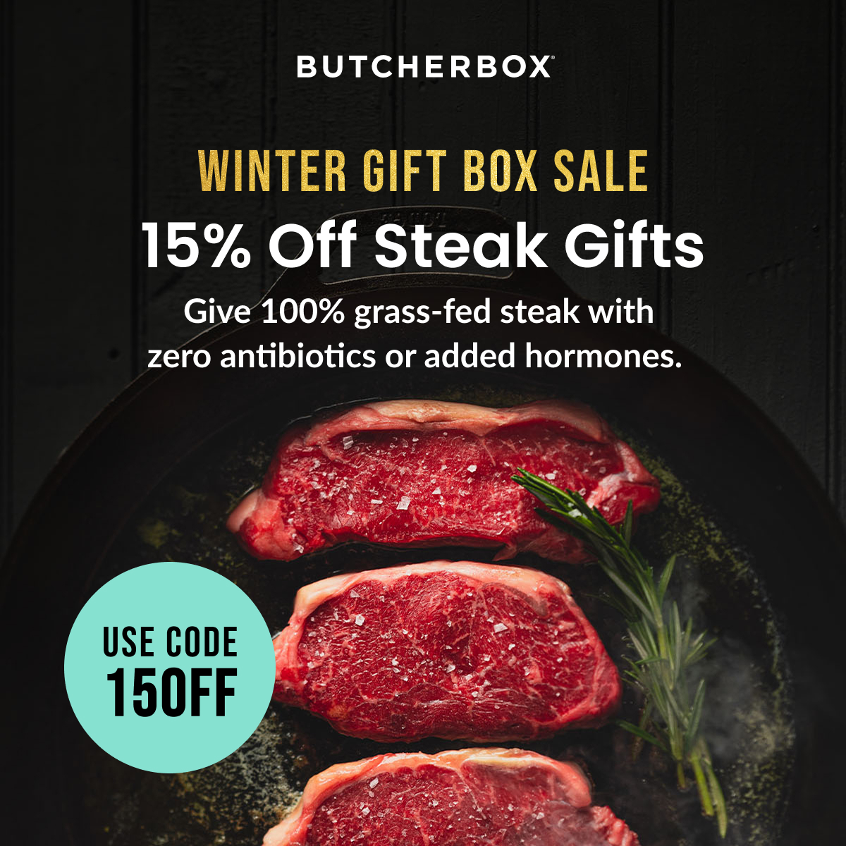 ButcherBox Facebook ad