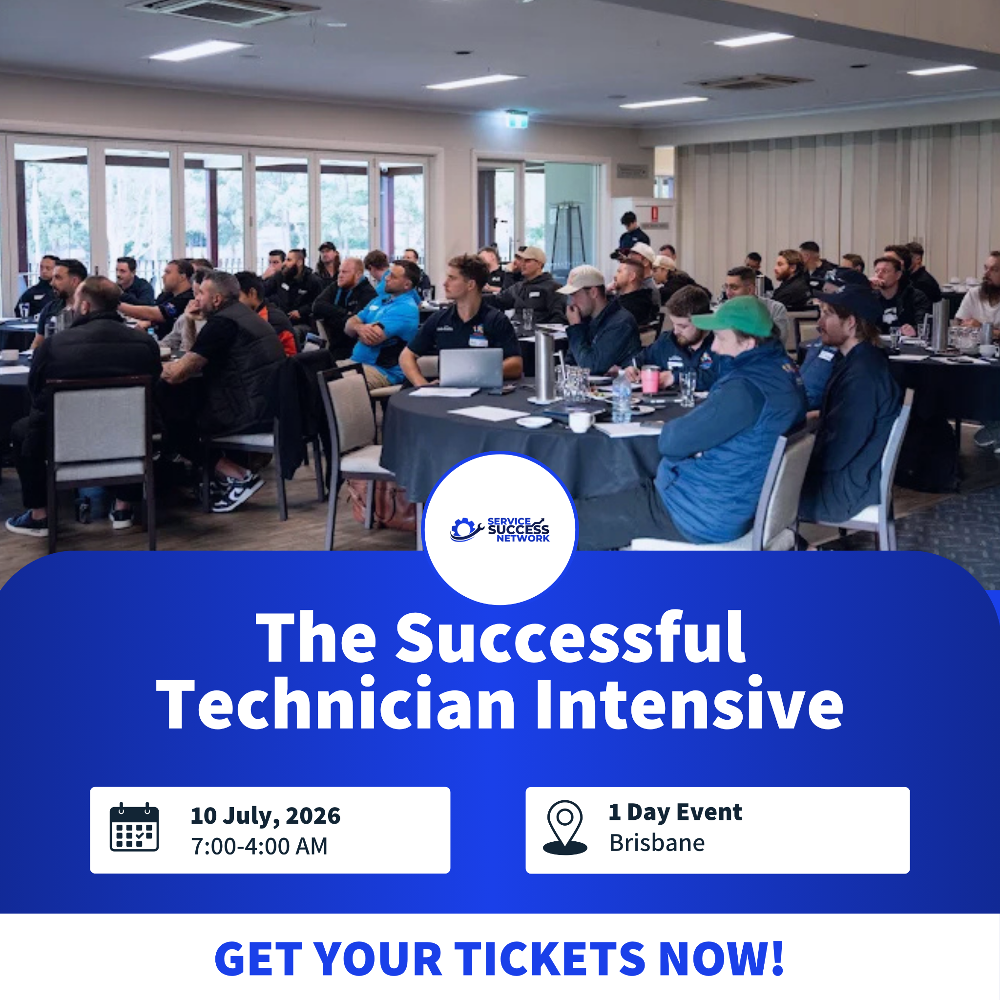Service Success Network Facebook ad: Teach Your Team How to Get the Most Out of Every Job