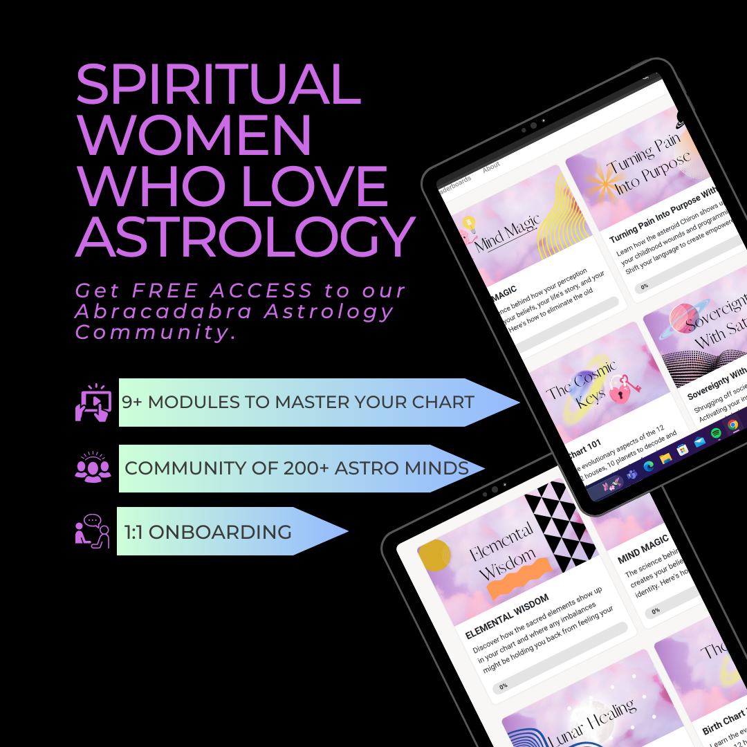 Abracadabra Astrology School Facebook ad from Feb 11, 2026