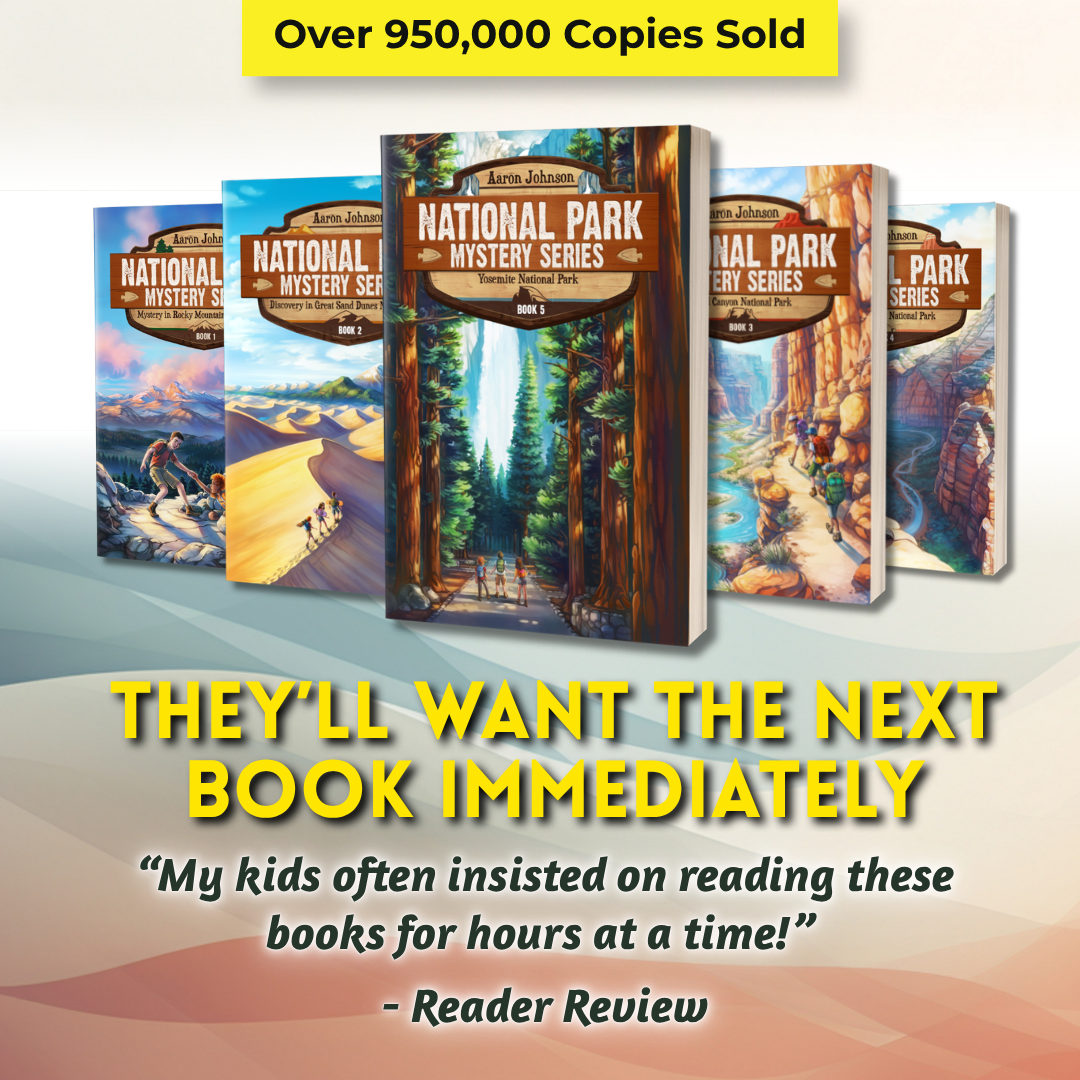 National Park Mystery Series Facebook ad