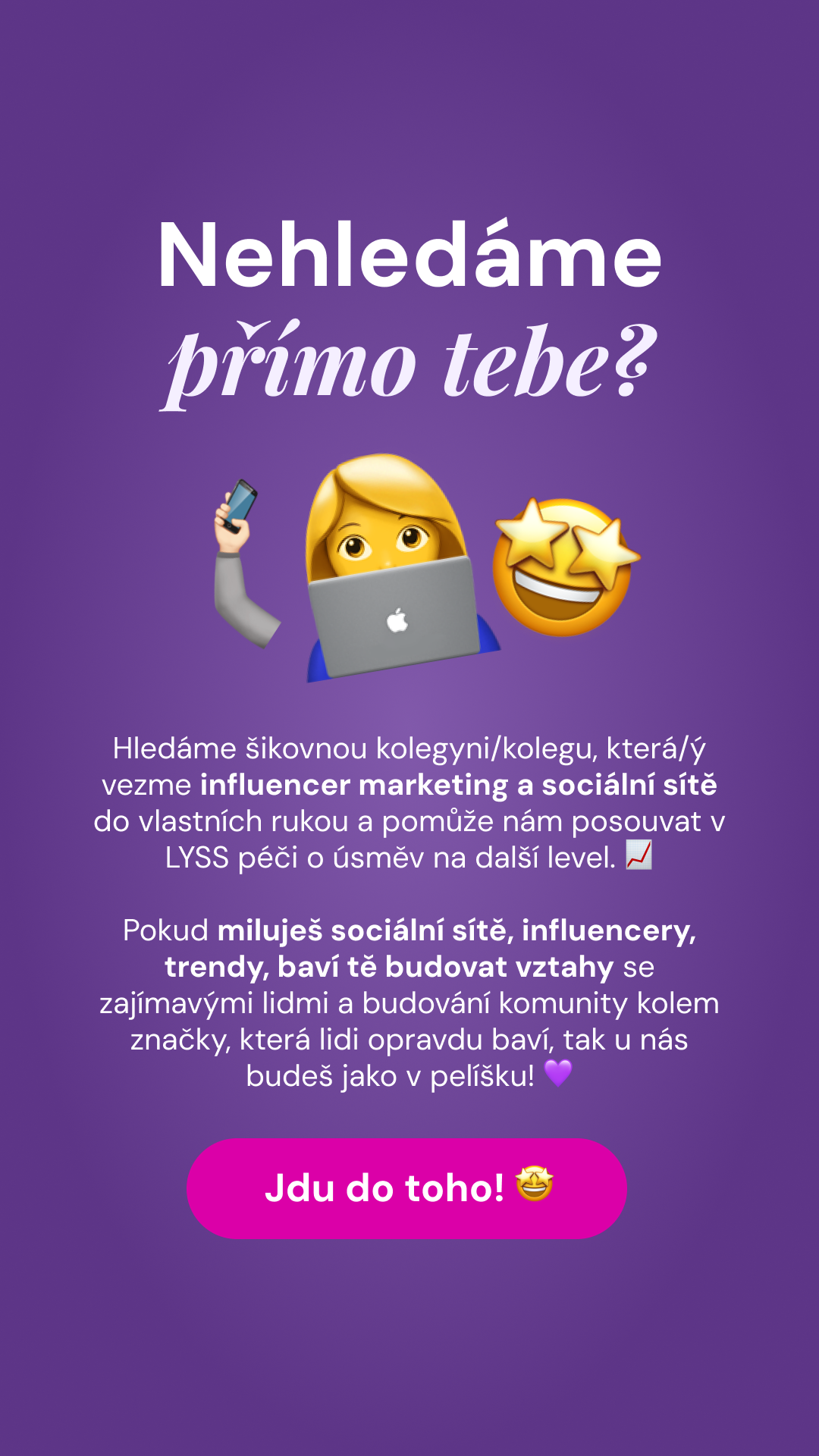 LYSS CZ/SK Facebook ad
