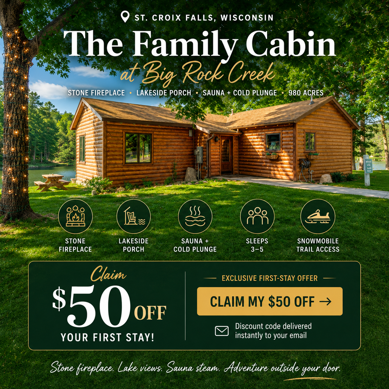 Big Rock Creek Facebook ad