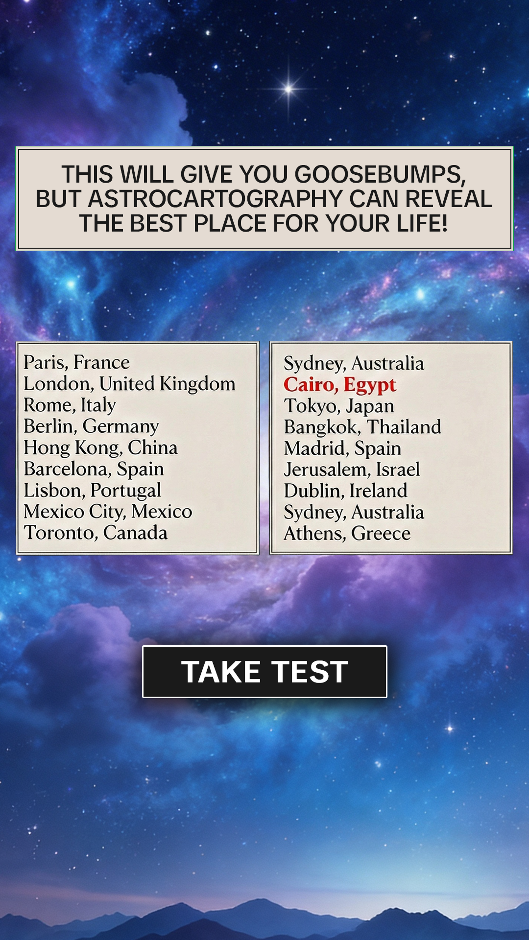 Hint Astro Map Facebook ad from Apr 8, 2026