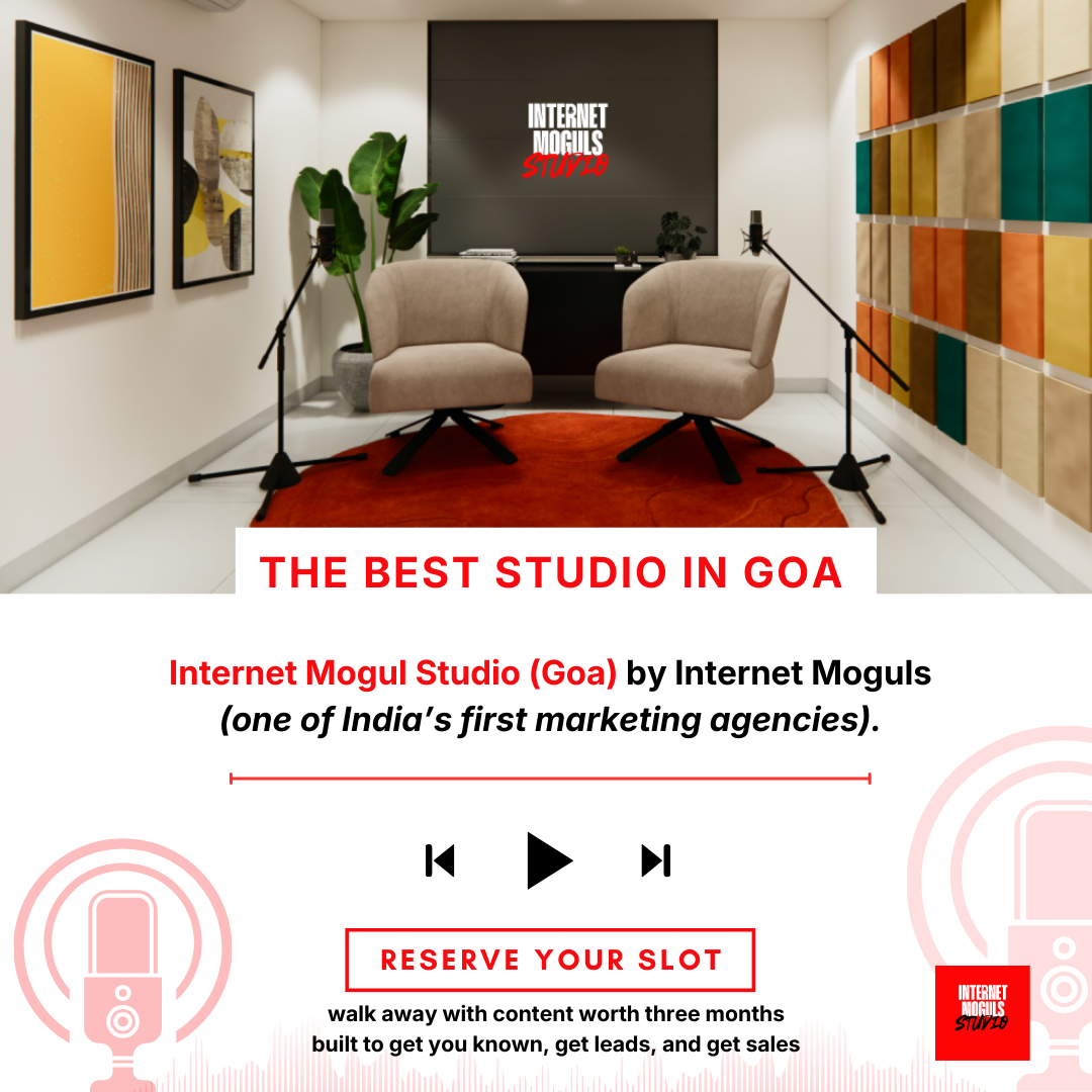 Internet Moguls Studio Goa Facebook ad
