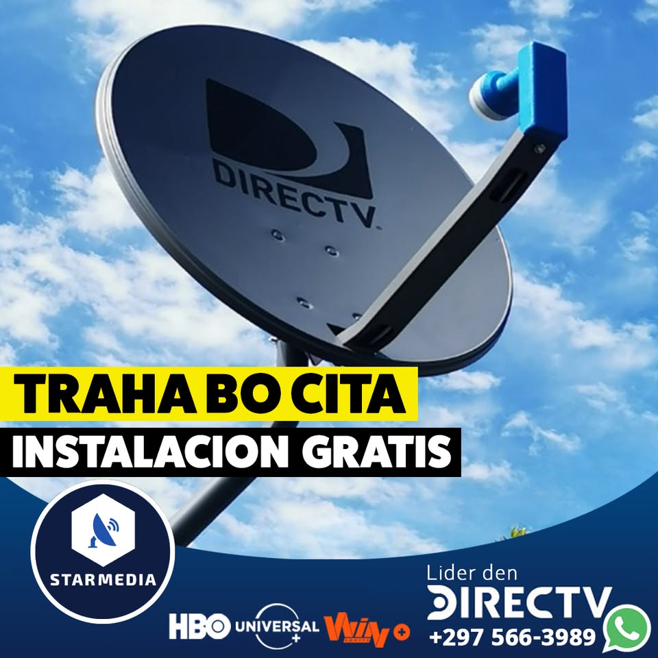 Star Media Aruba Facebook ad: Instalacion Gratis -->>
