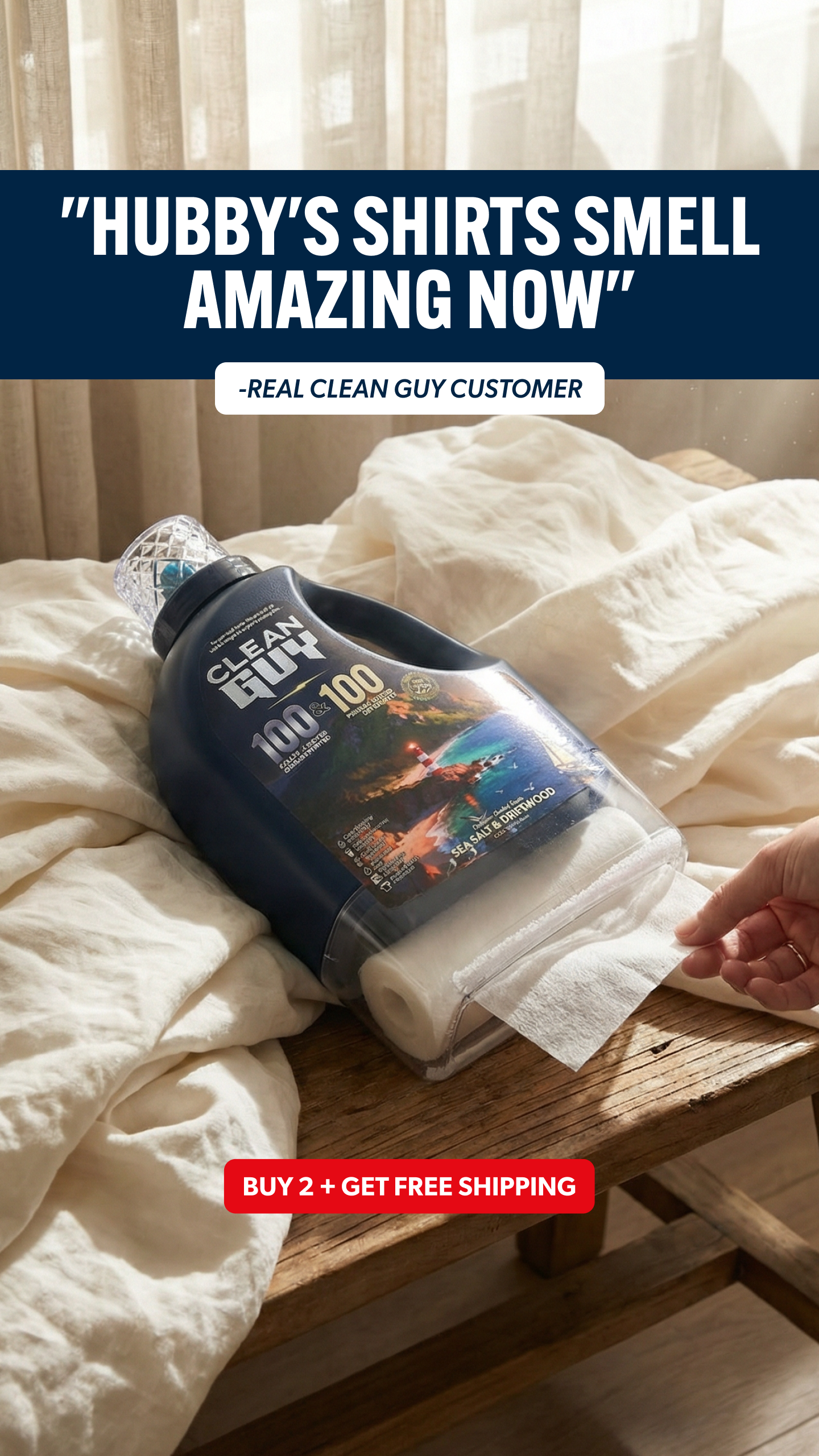 Clean Guy Facebook ad