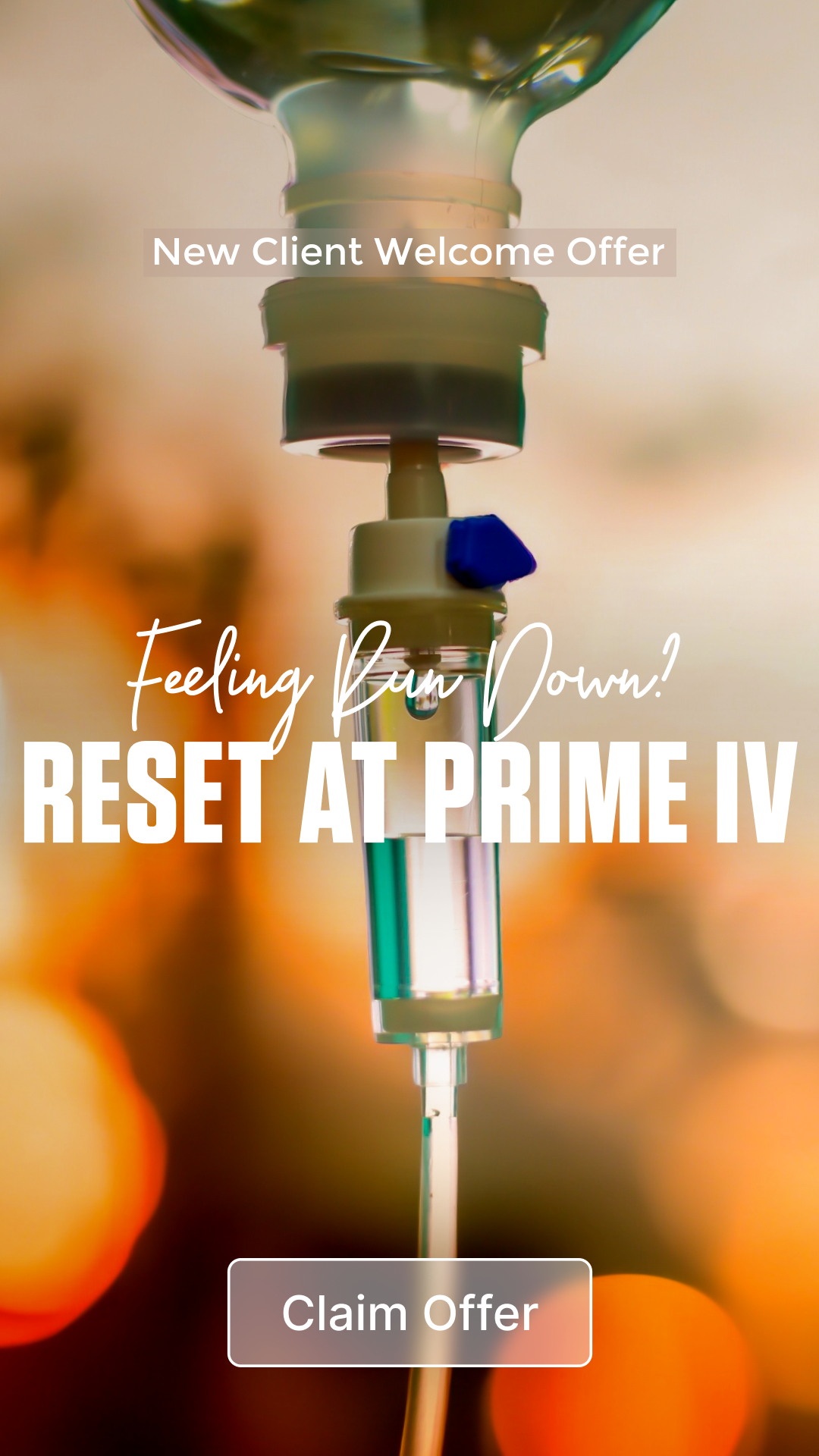 Prime IV Hydration & Wellness Facebook ad from May 20, 2026