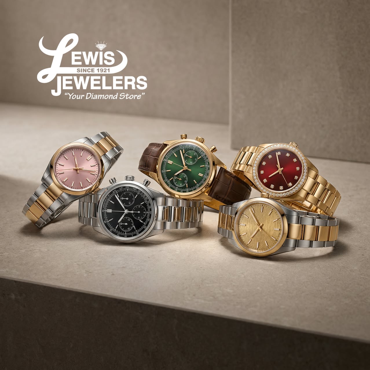 Lewis Jewelers Facebook ad