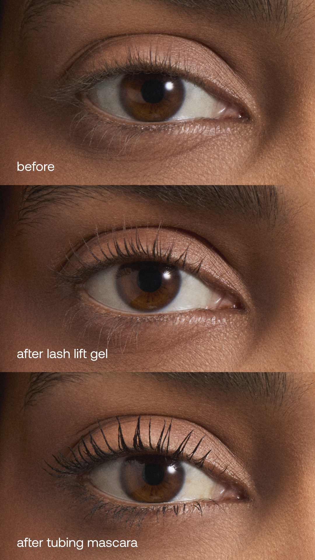 Uklash Facebook ad: NEW IN: Lash Lift Gel