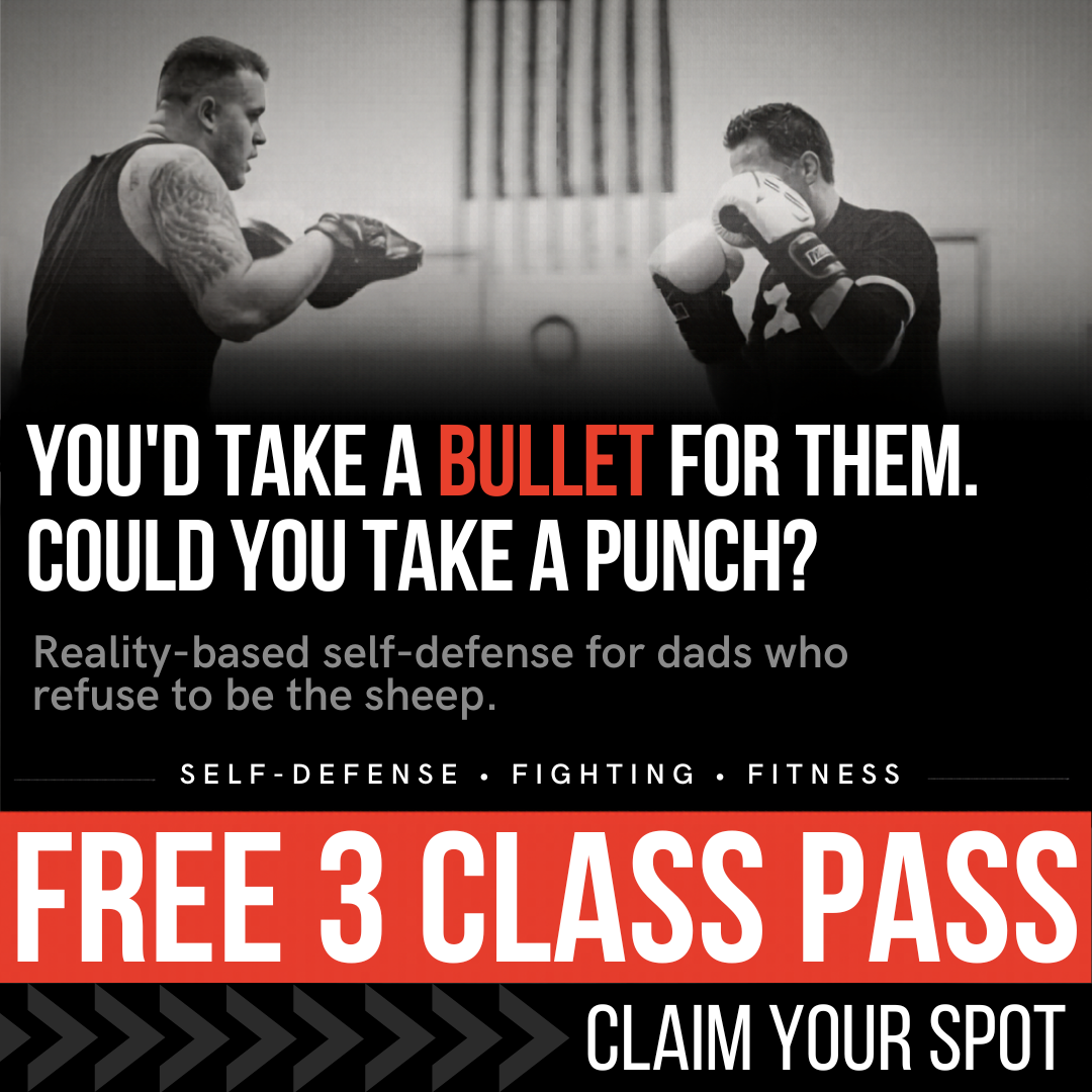 Krav Maga Spokane Facebook ad: 3 FREE CLASSES