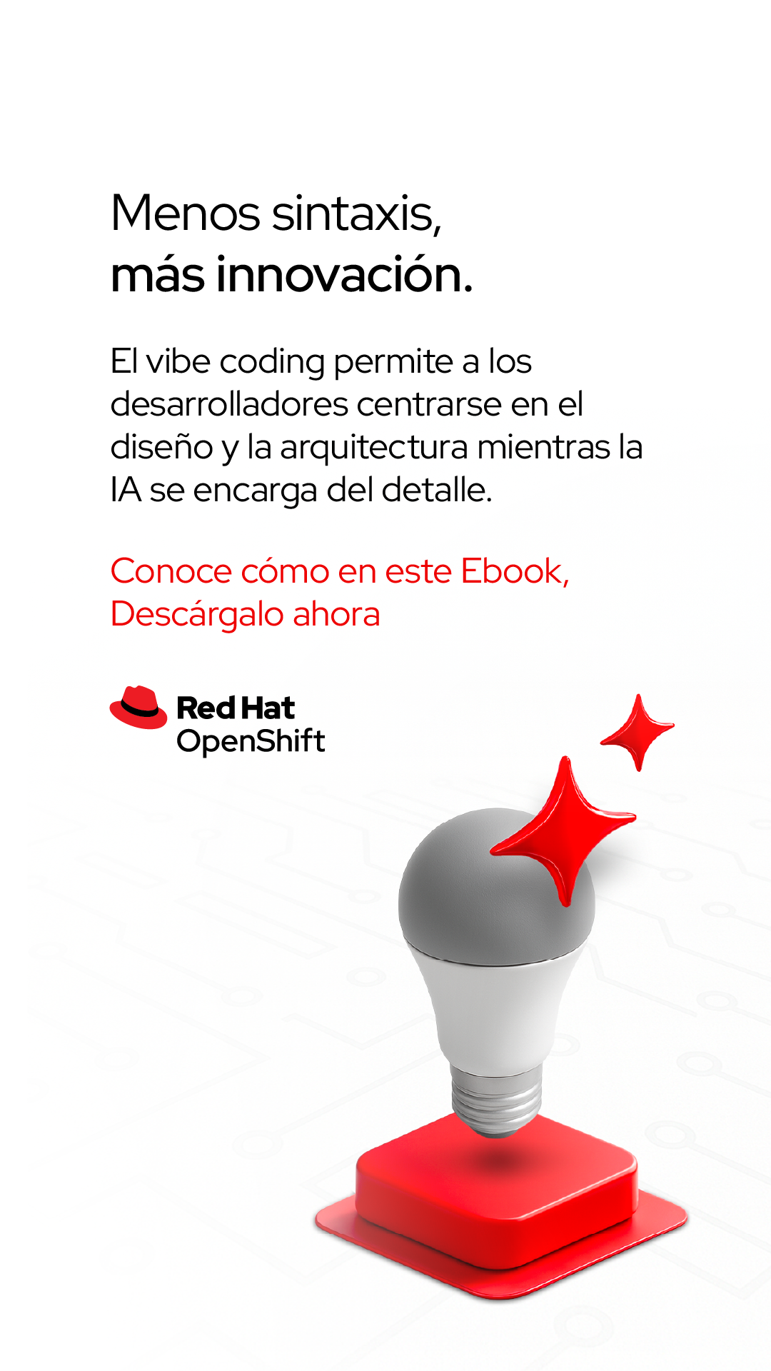 Red Hat Facebook ad