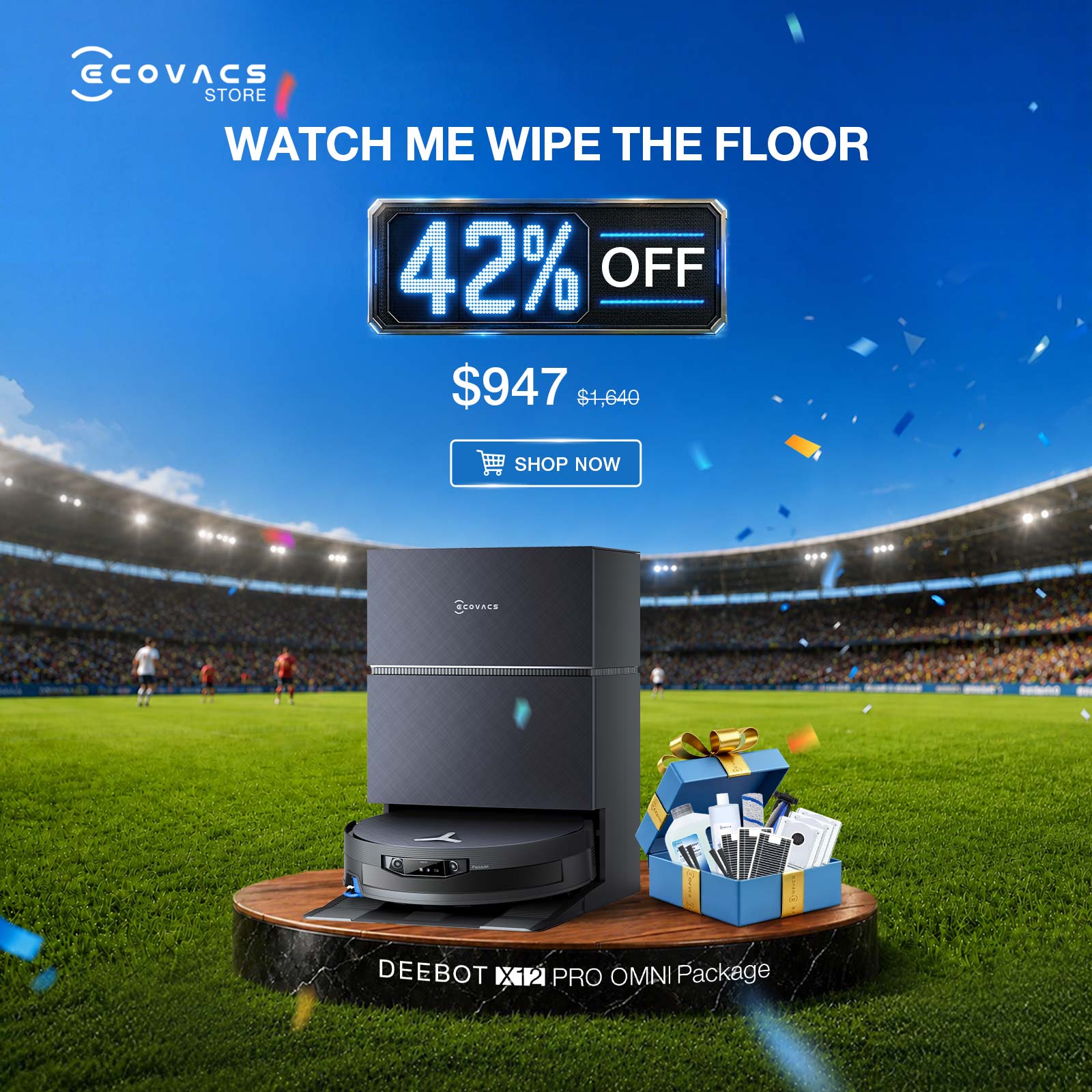 ECOVACS ROBOTICS Facebook ad