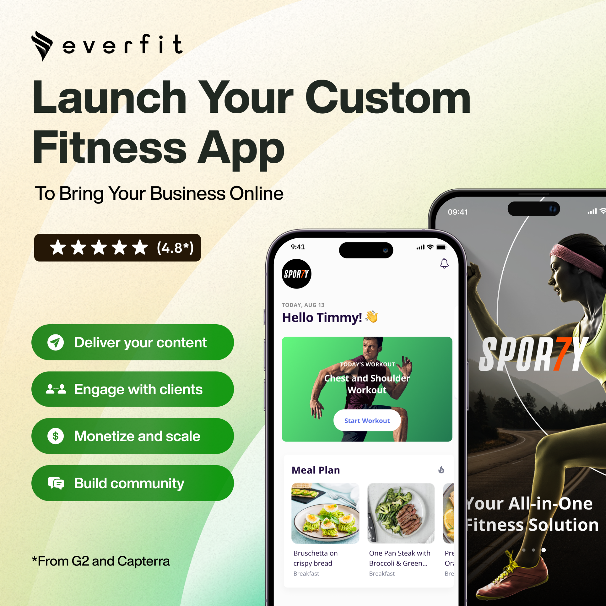 Everfit Facebook ad
