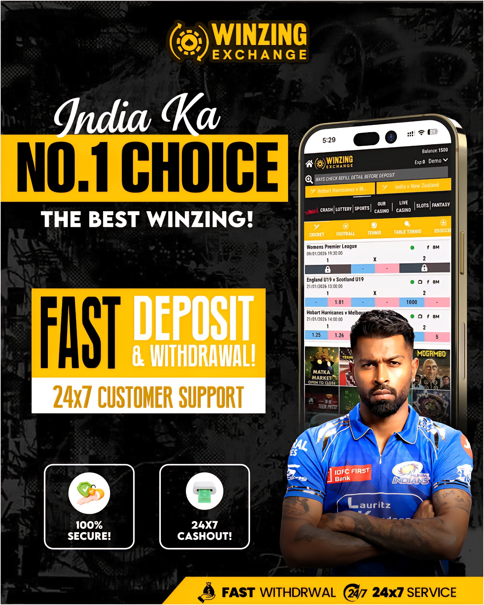Winzing247.vip Facebook ad: Chat with us