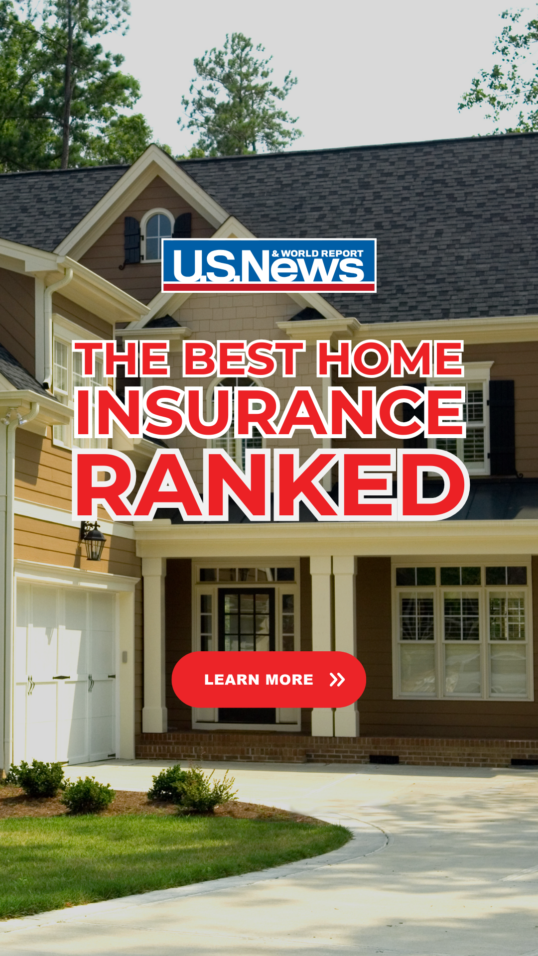 U.S. News and World Report Facebook ad: Home Insurance FREE Quote