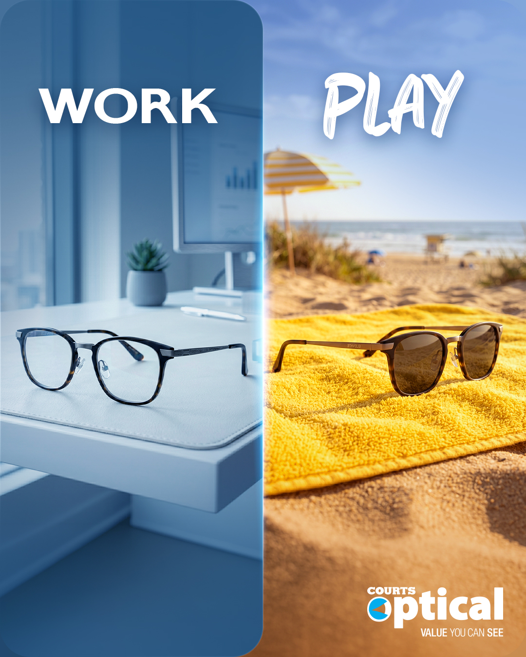 Courts Optical Jamaica Facebook ad