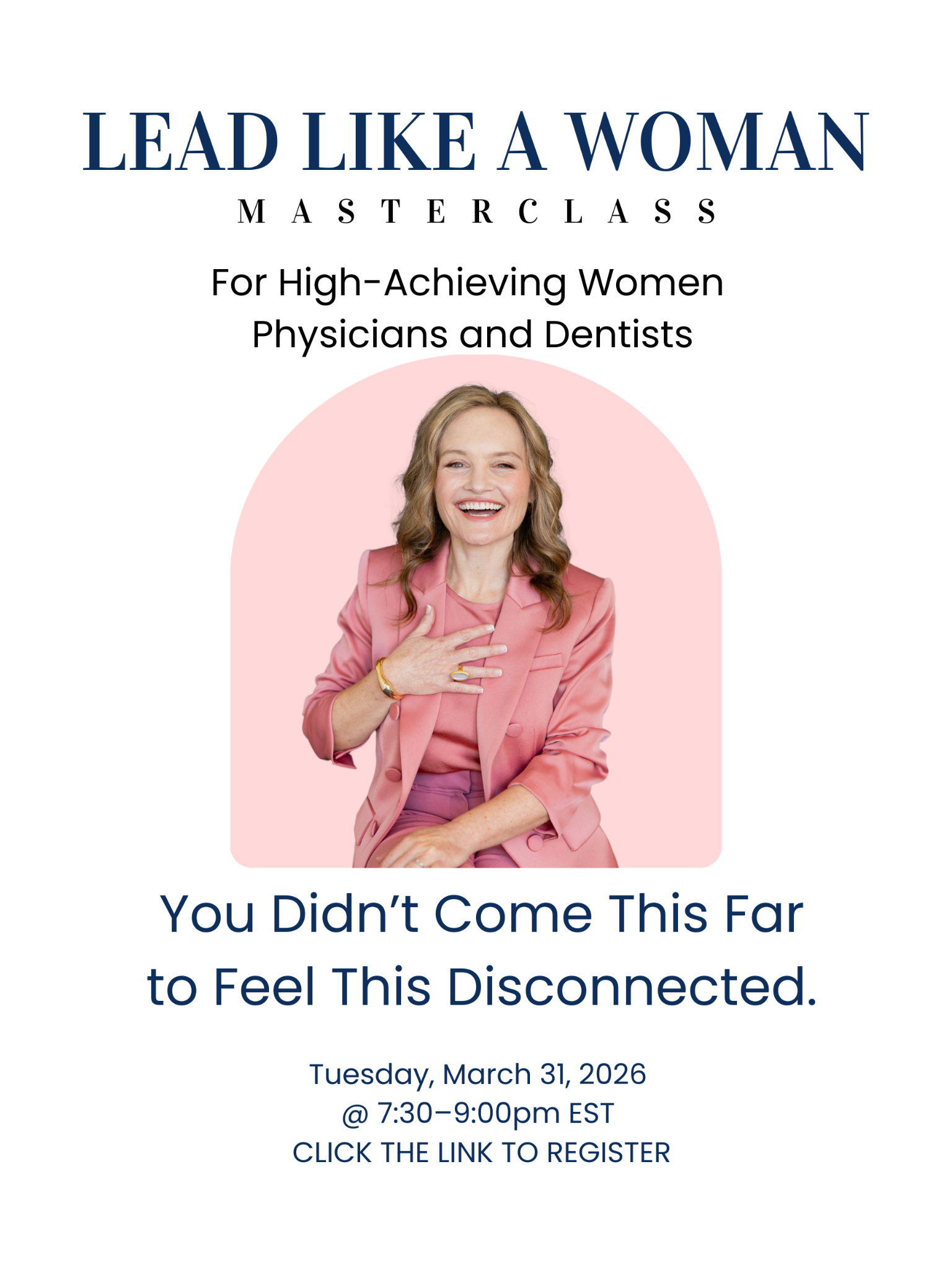 The Business of Happiness Facebook ad: High-achieving Women Physicians and Dentists: It’s Time To…