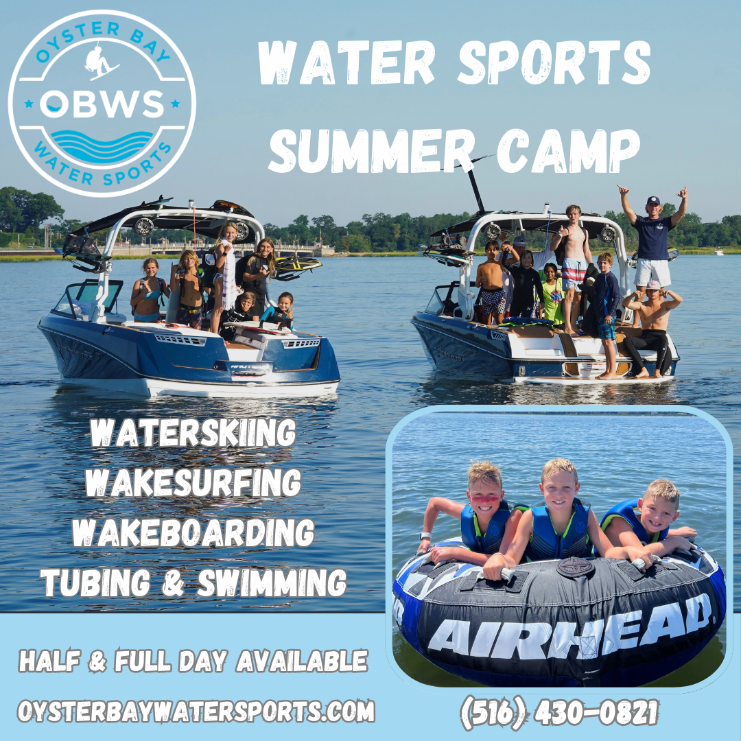 Oyster Bay Water Sports Facebook ad: Give your child the most unforgettable week of…