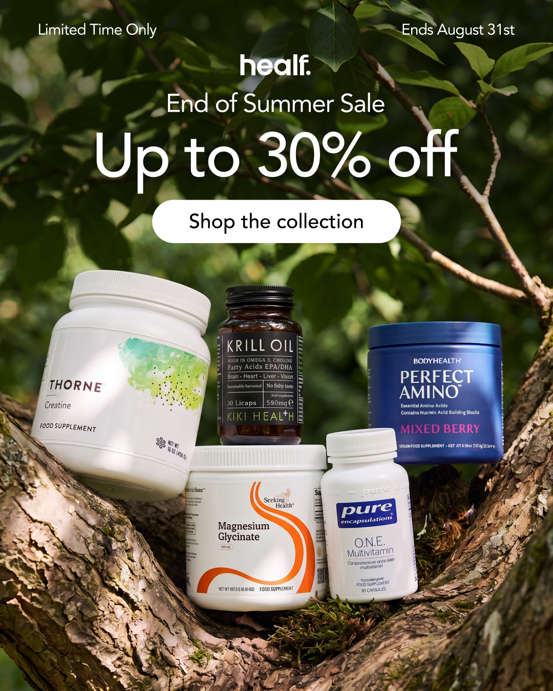 Healf. Facebook ad