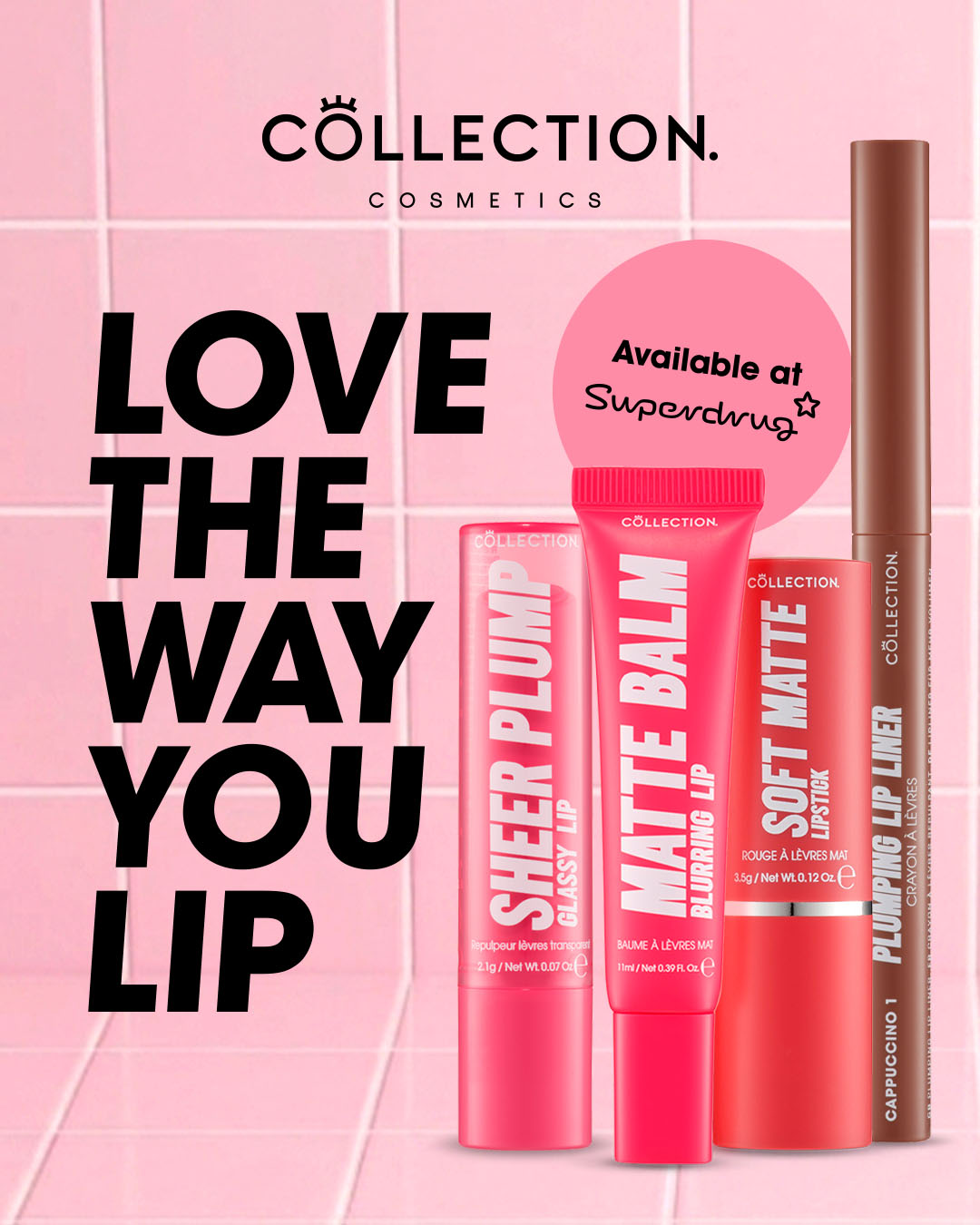 Collection Cosmetics Facebook ad