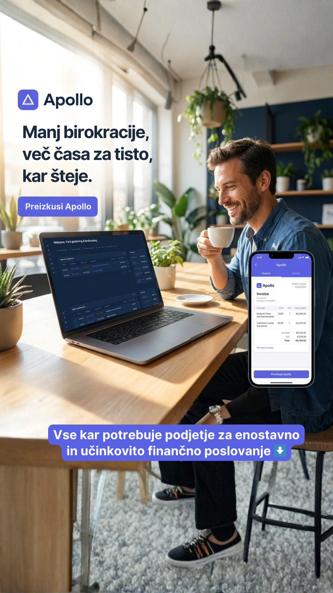 Apollo Facebook ad