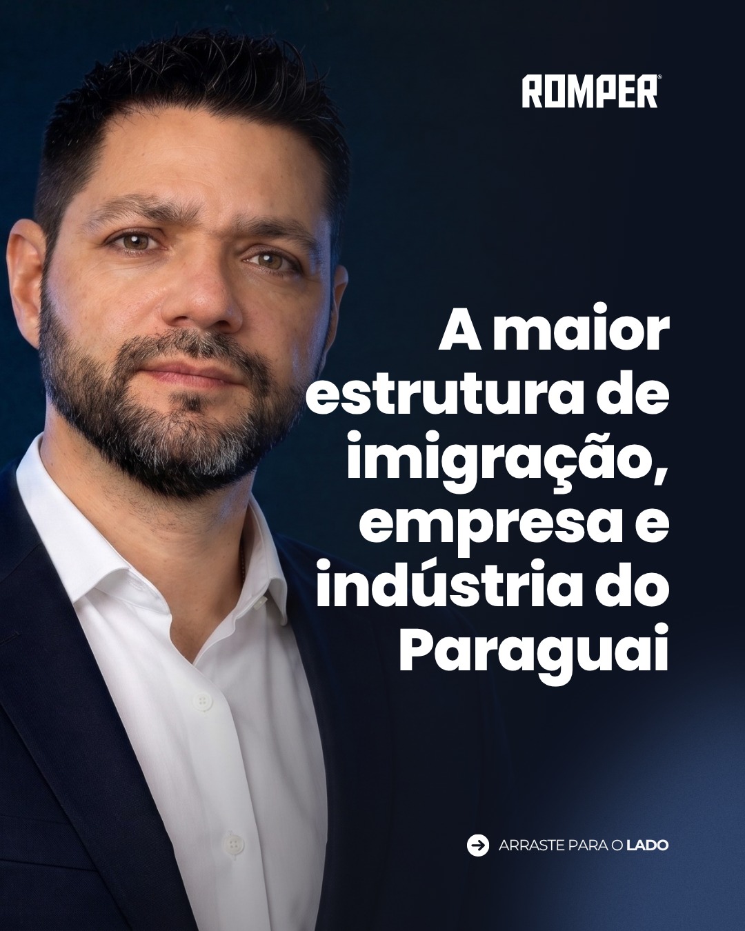 Marlon Rihayem • Grupo Romper Facebook ad: Paraguai não é fuga.