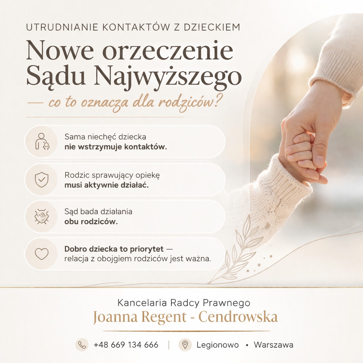 Kancelaria Radcy Prawnego Joanna Regent-Cendrowska Facebook ad
