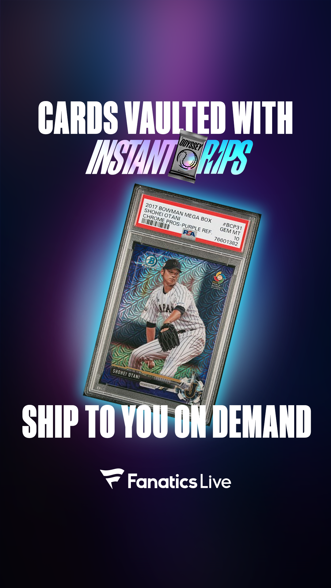 Fanatics Collect Facebook ad