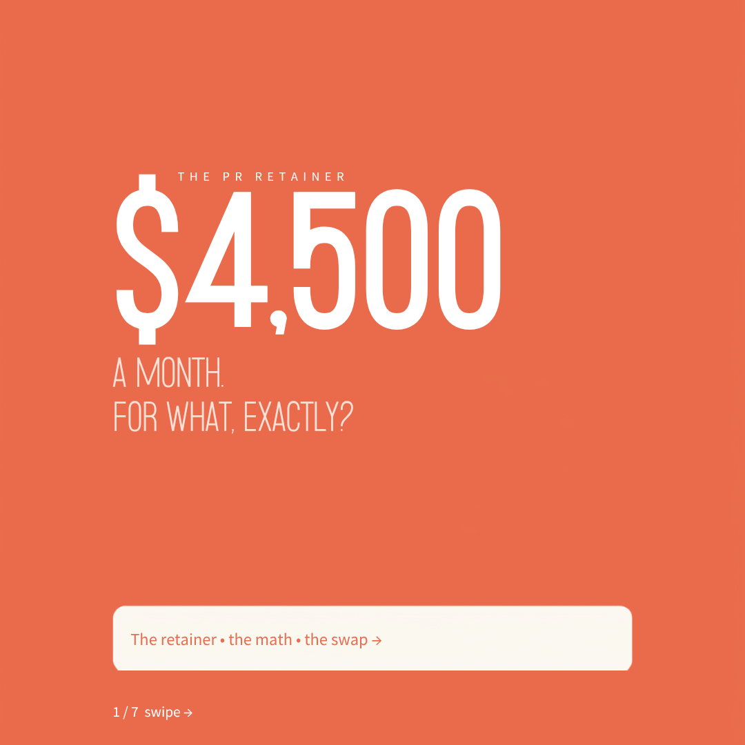Shanté Micah Facebook ad: The AI PR pitching pipeline I built for…