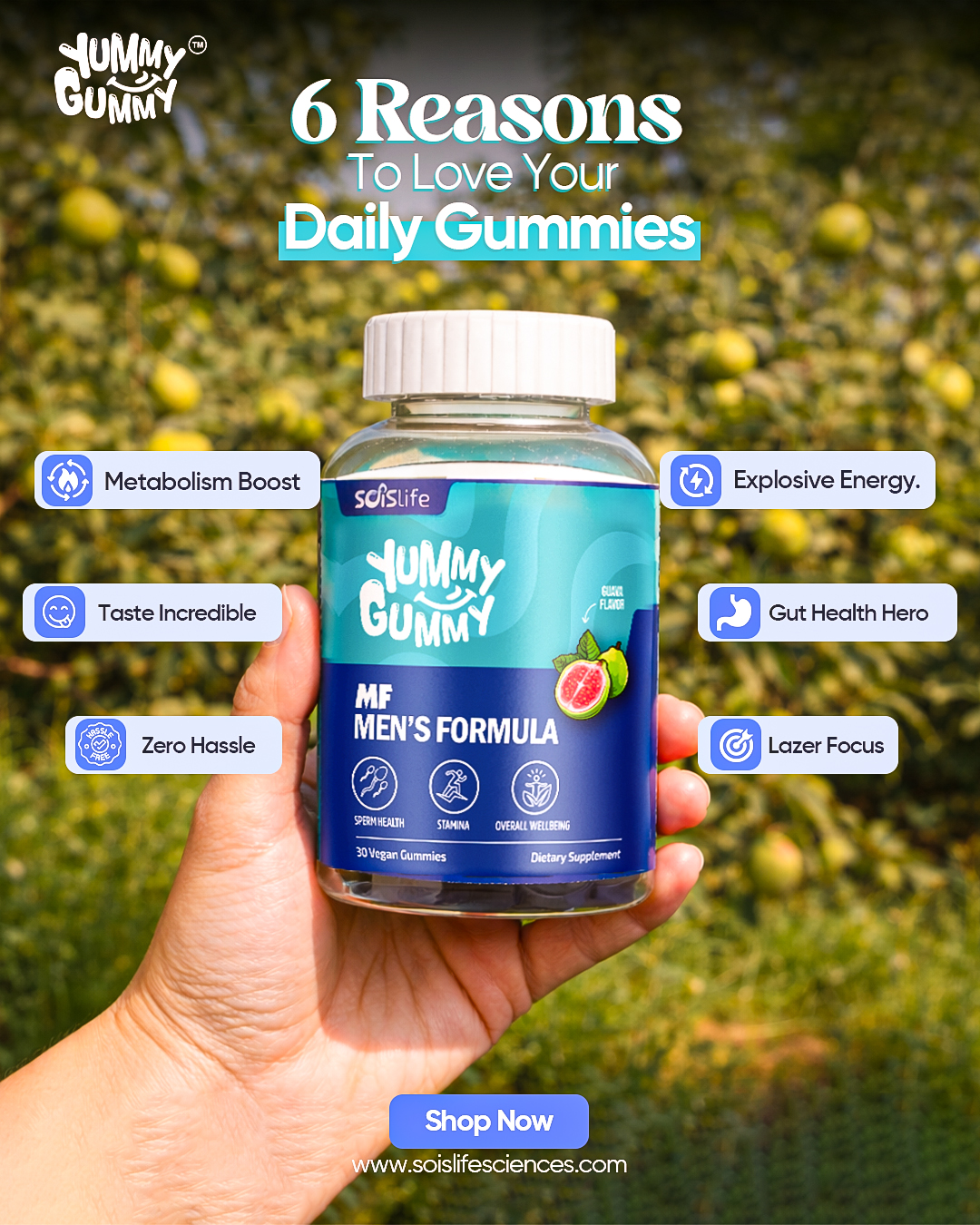 YummyGummy Facebook ad
