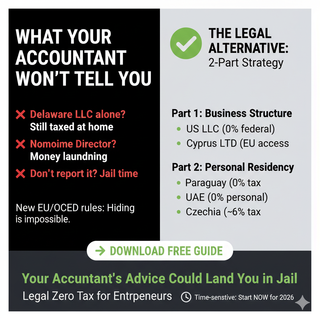Protect Your Wealth Facebook ad: Your Accountant's Advice Could Land You in Jail (Here's…