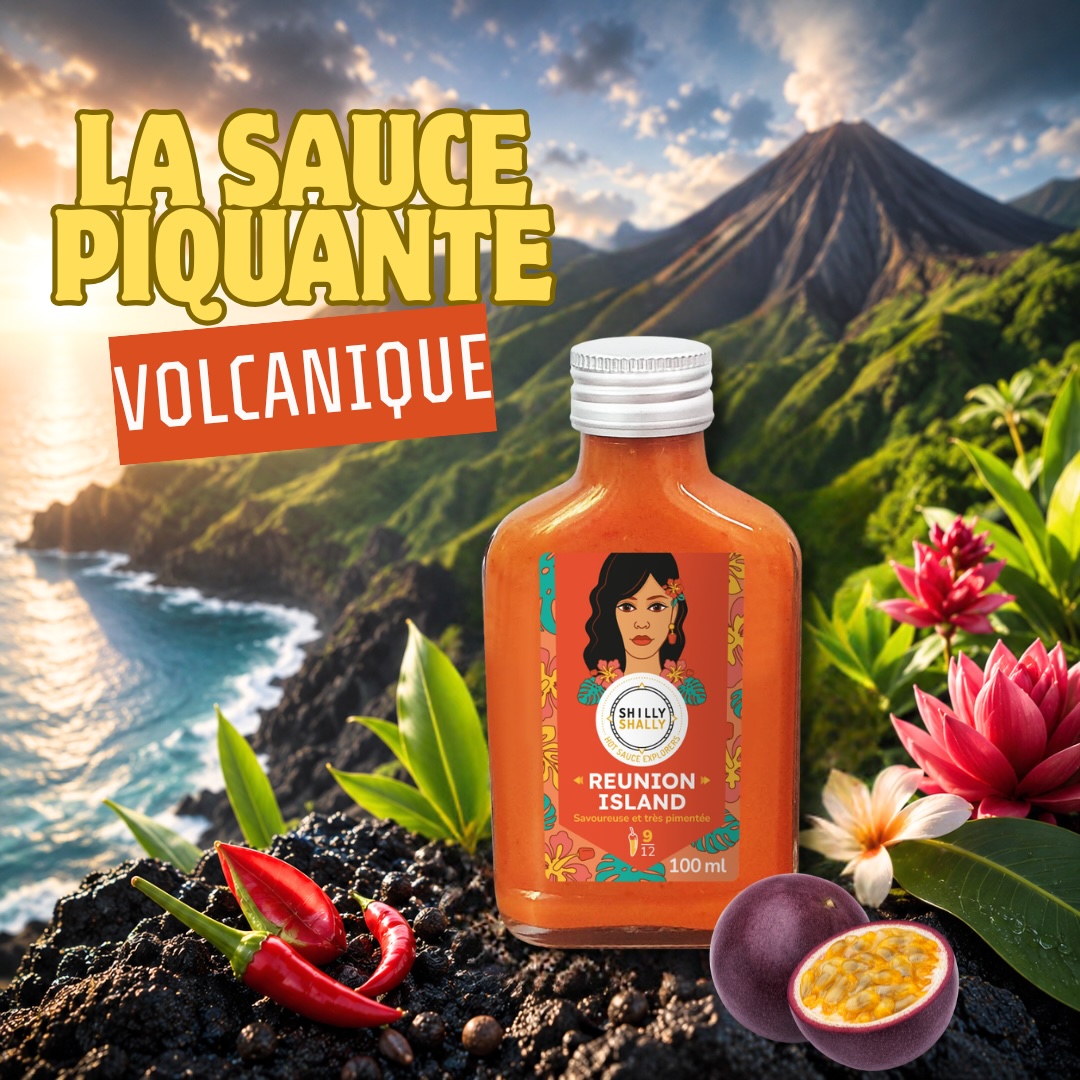 Shilly Shally Facebook ad: La sauce piquante volcanique