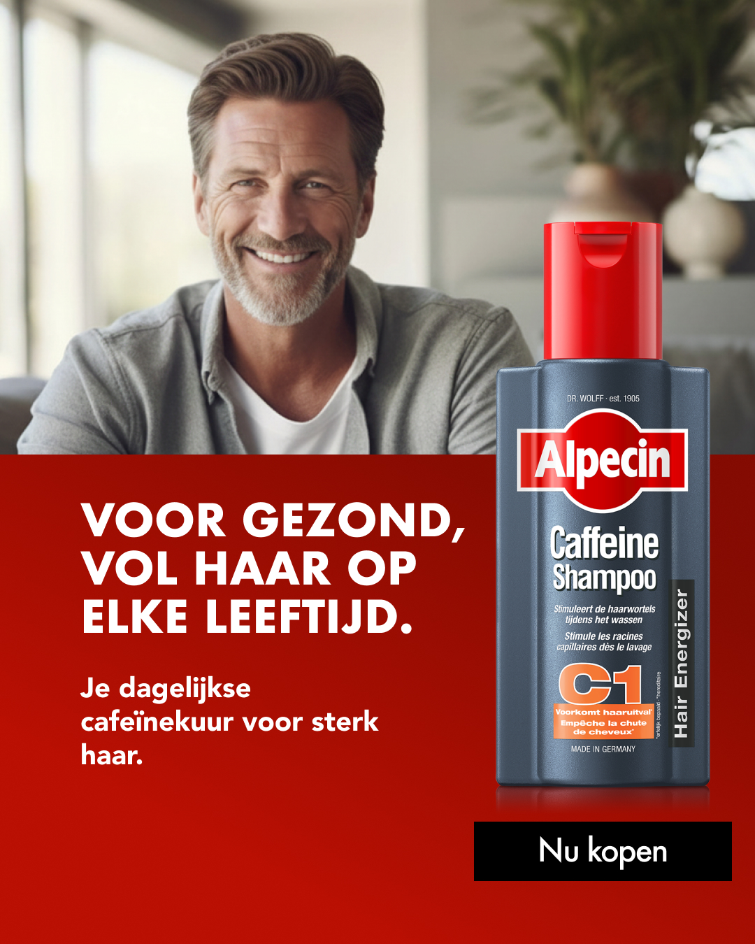 Alpecin Facebook ad
