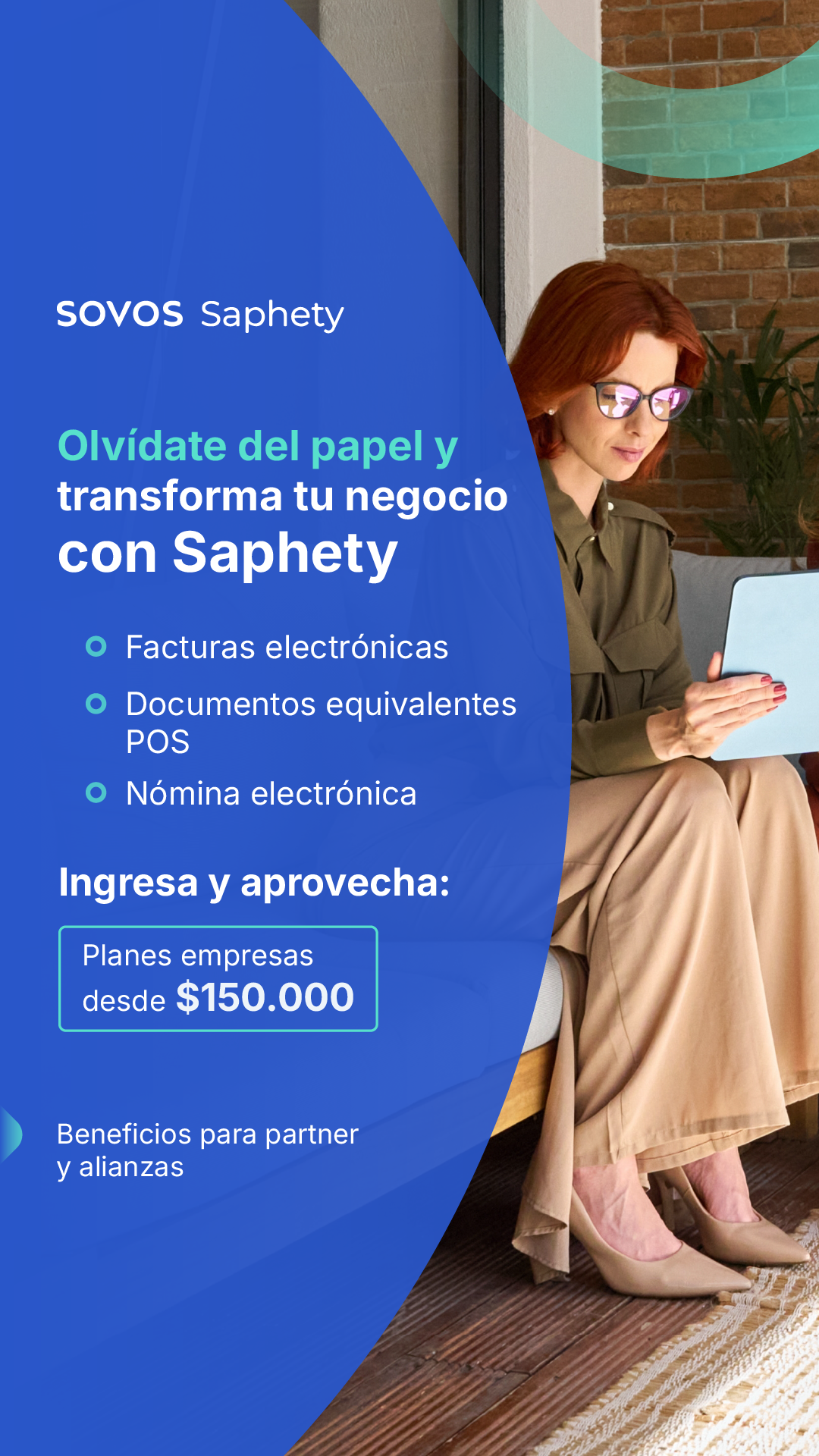 Saphety Colombia Facebook ad from Dec 12, 2024