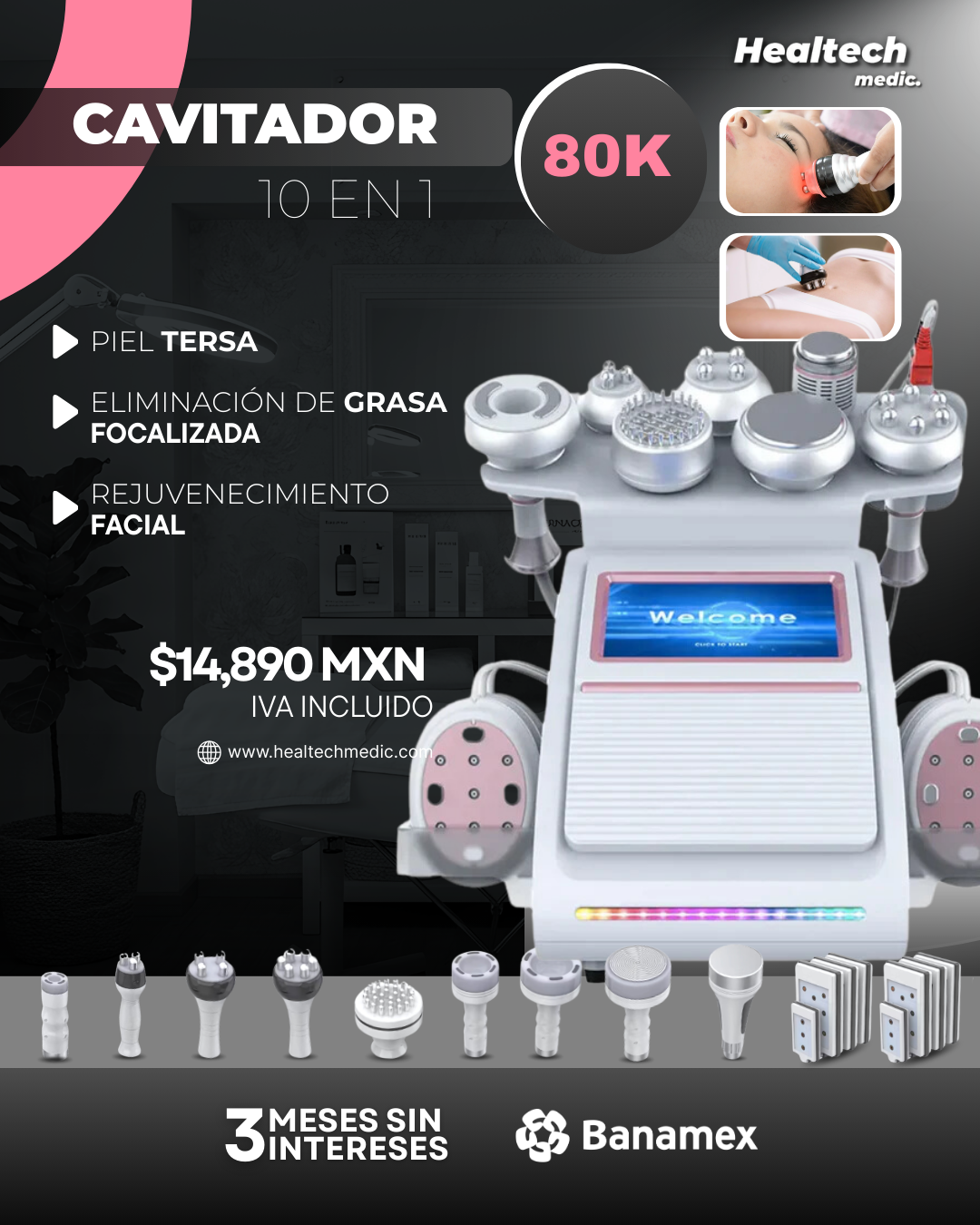 Healtech MX Facebook ad