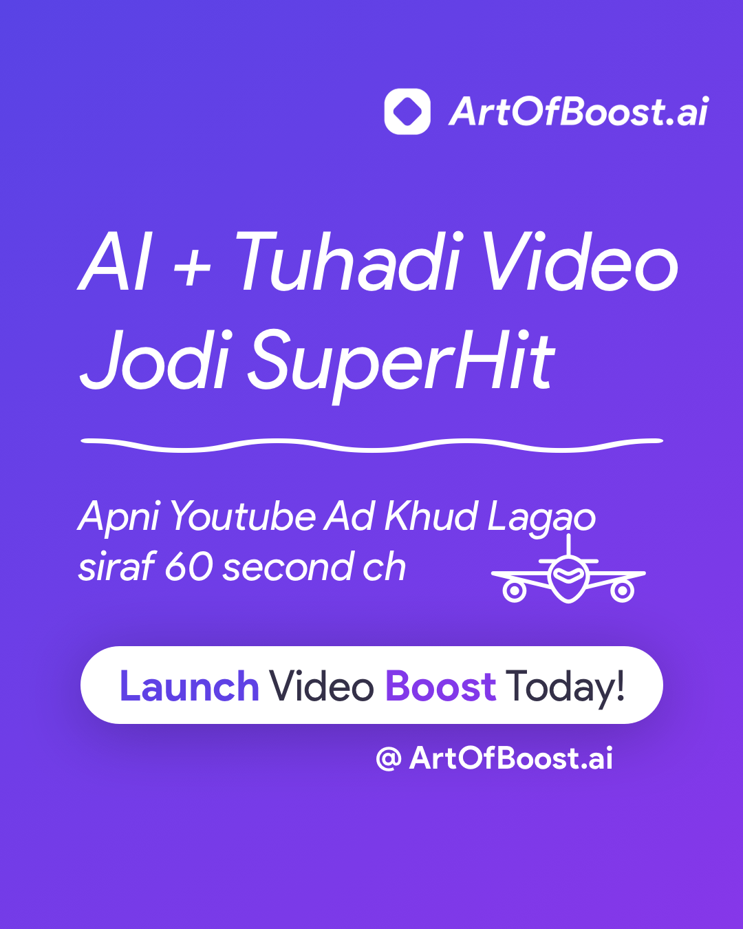 Artofboost.ai Facebook ad