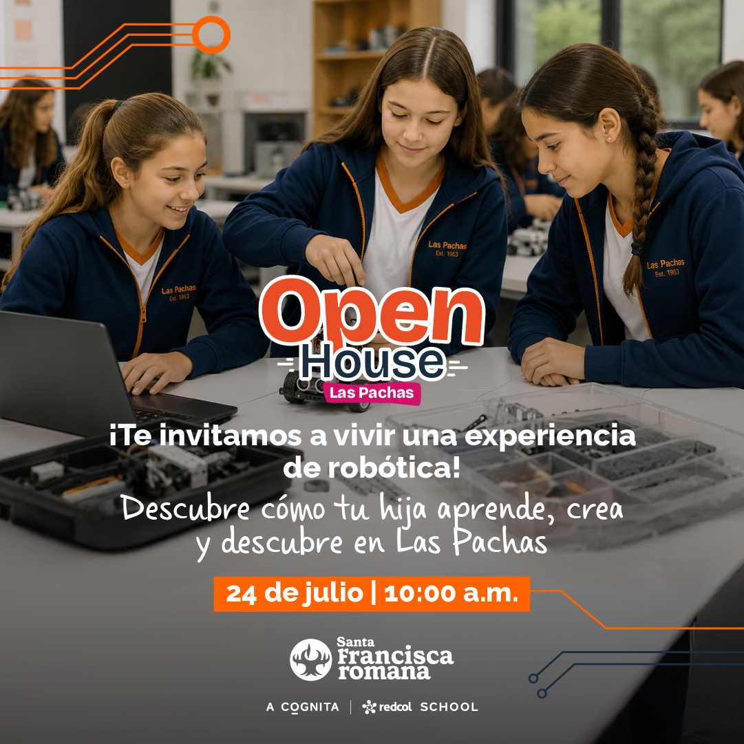 Colegio Santa Francisca Romana Facebook ad: Ven a conocer un colegio donde cada experiencia impulsa el…