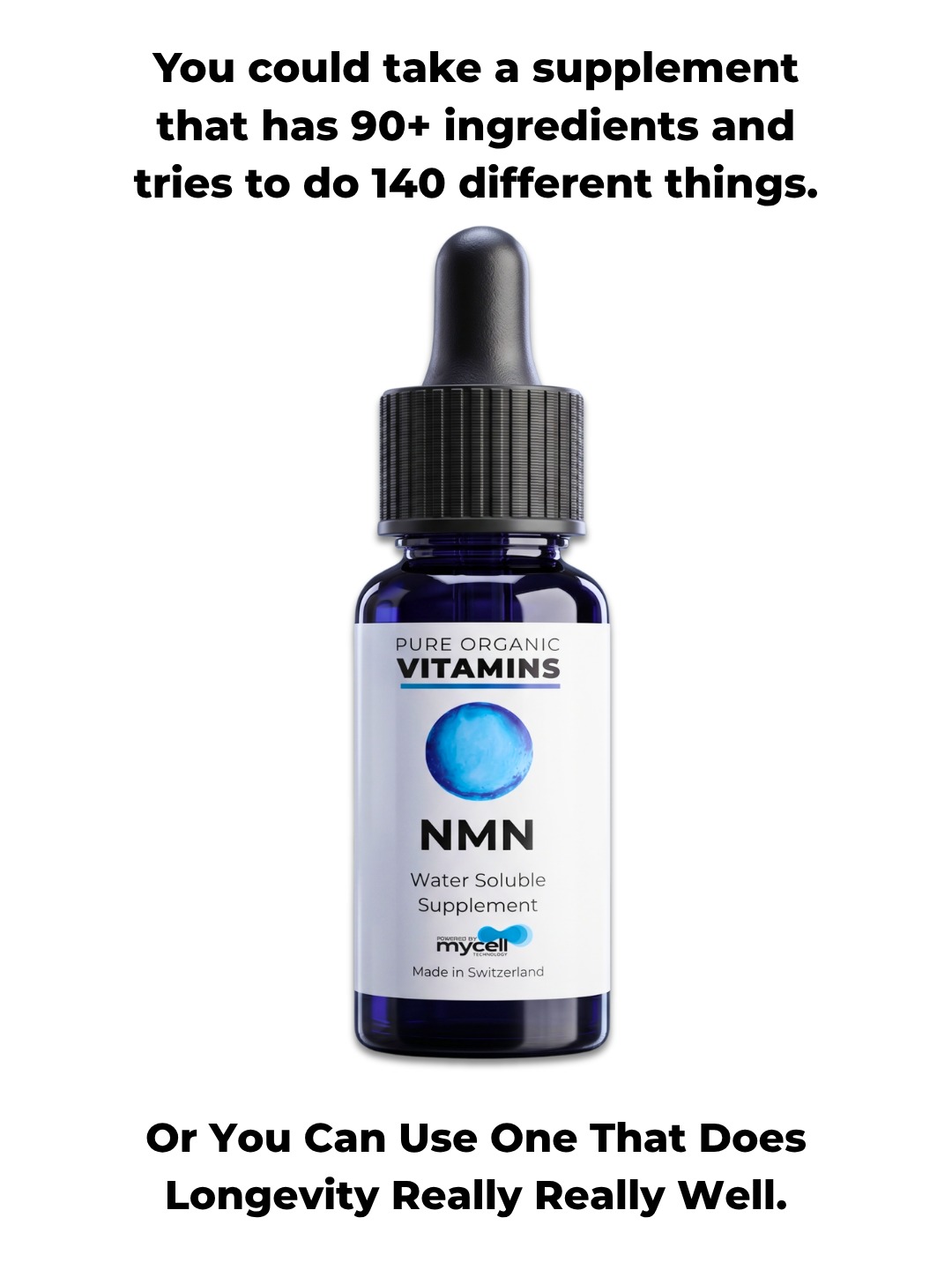Pure Organic Vitamins Facebook ad