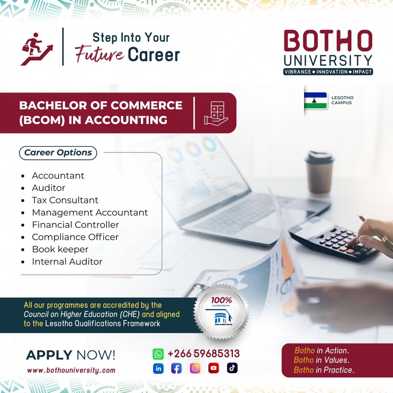 Botho University - Maseru, Lesotho Facebook ad