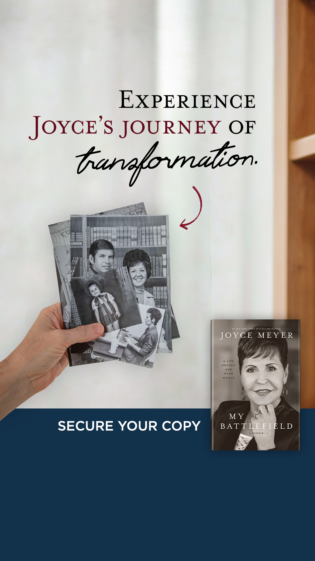 Joyce Meyer Ministries Facebook ad