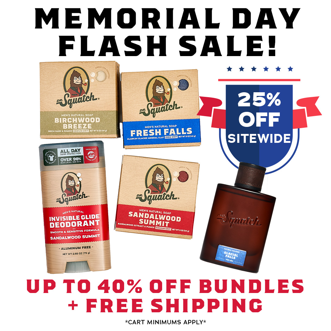 Dr. Squatch Facebook ad