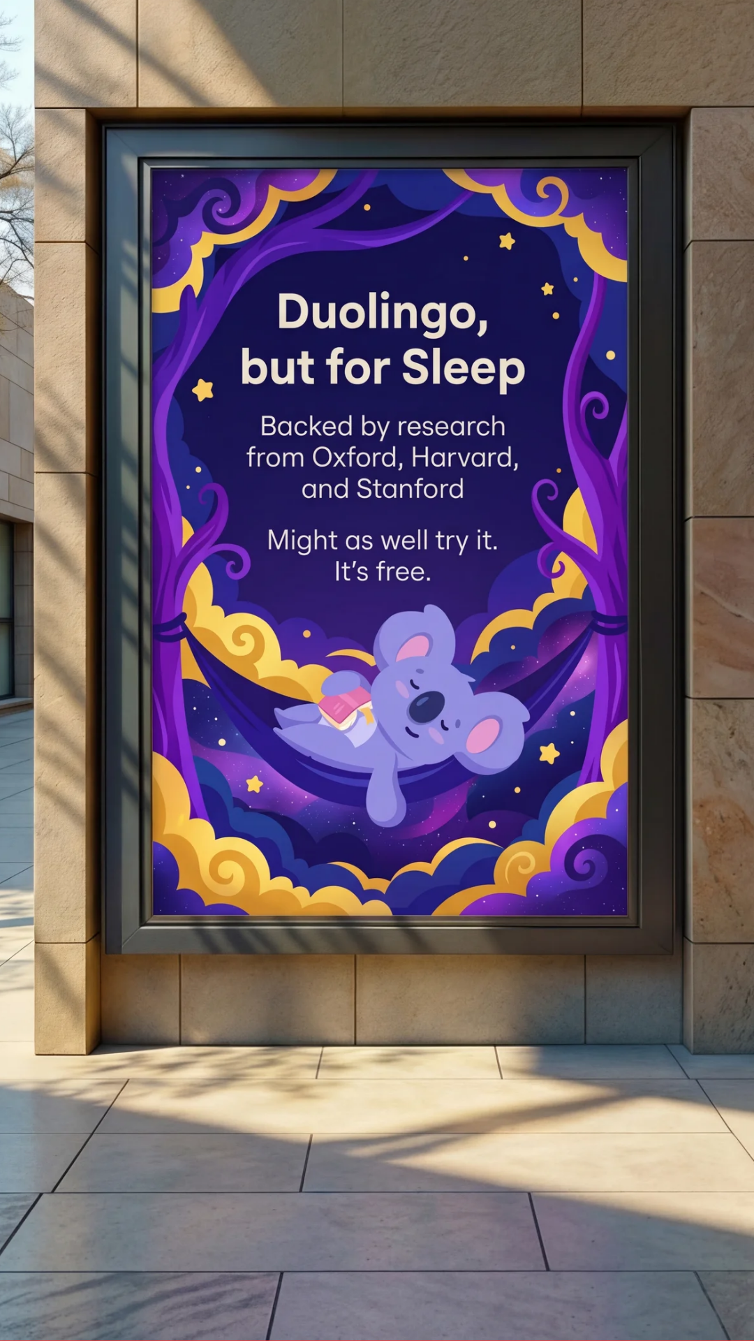 Sleepiest Facebook ad
